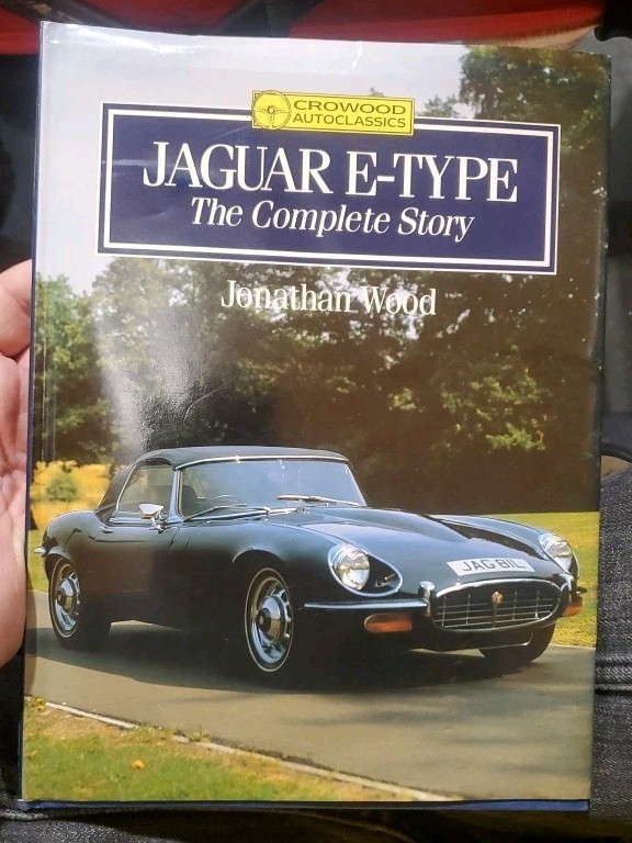 Jaguar E-type: The Complete Story from Crowood Press by Jonathan Wood Hardback