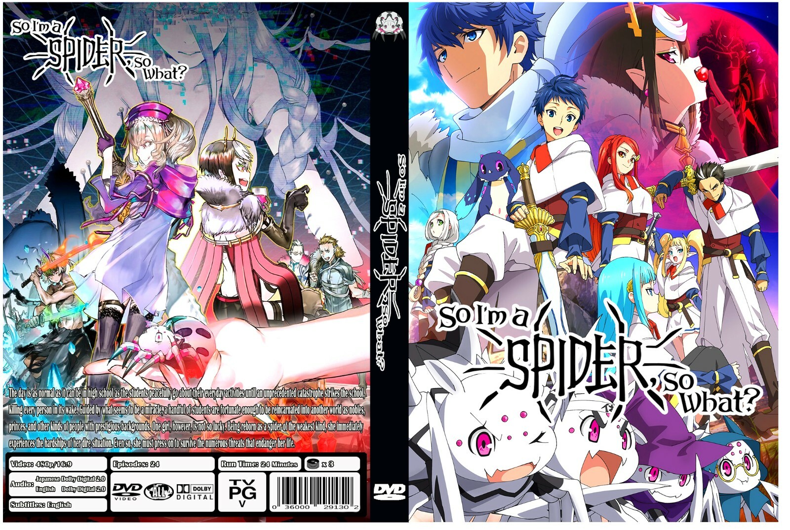 So I\'m a Spider, So What? Anime Series Season 1 Dual Audio English/Japanese So I\'m a Spider, So What? Anime Series Season 1 Dual Audio English/Japanese