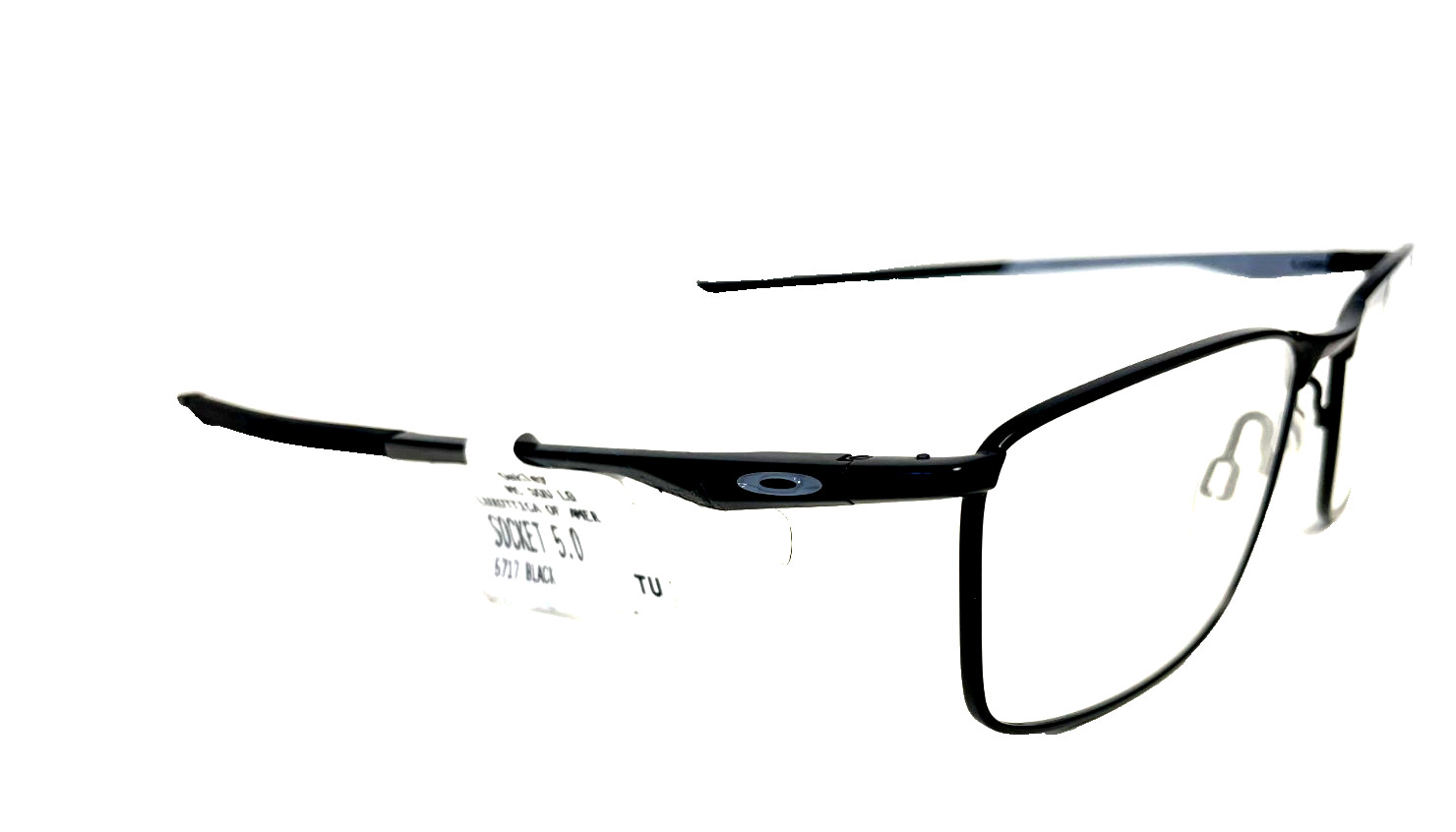 Oakley Eyeglasses OX3217-0157 Socket 5.0 Satin Black Metal 57-17 140 NWT Demo Oakley Eyeglasses OX3217-0157 Socket 5.0 Satin Black Metal 57-17 140 NWT Demo