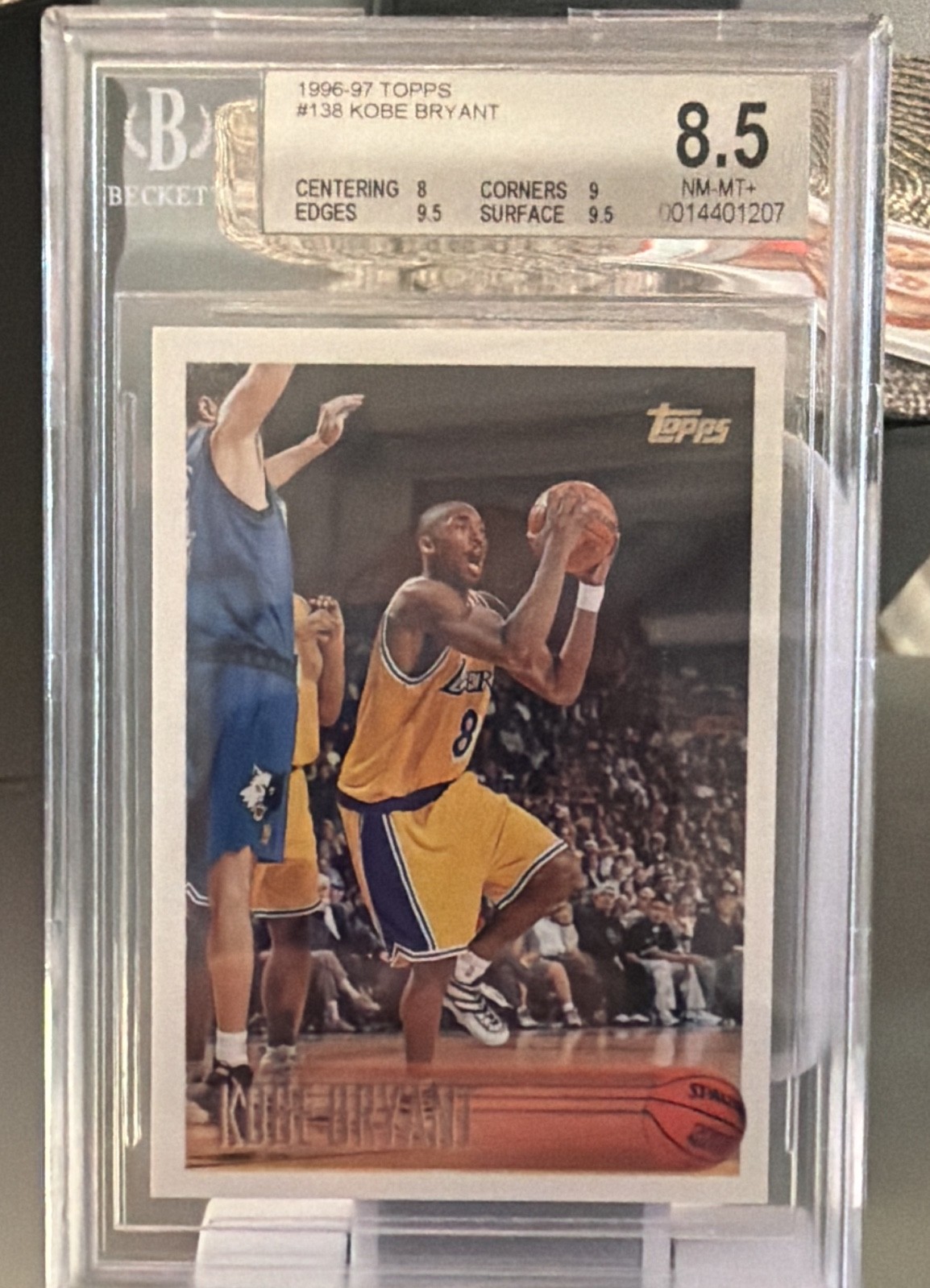 1996-97 Topps - Kobe Bryant #138 (RC)