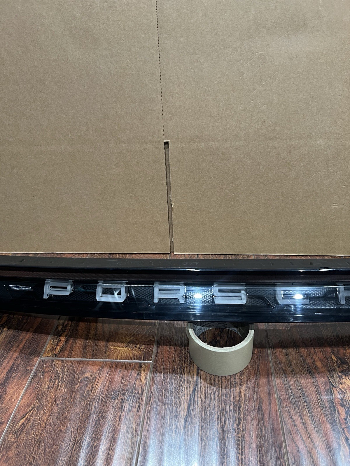 2020 - 2024 Porsche Taycan Rear Center Lamp Bar 9J1945081R OEM