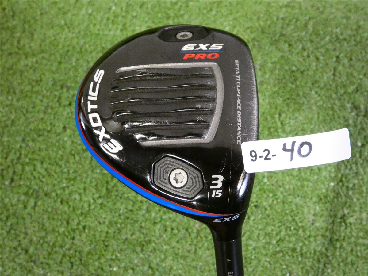 Tour Edge Exotics EXS Pro 15* 3 Wood Tensei CK Pro Orange 60 Stiff Tour Edge Exotics EXS Pro 15* 3 Wood Tensei CK Pro Orange 60 Stiff