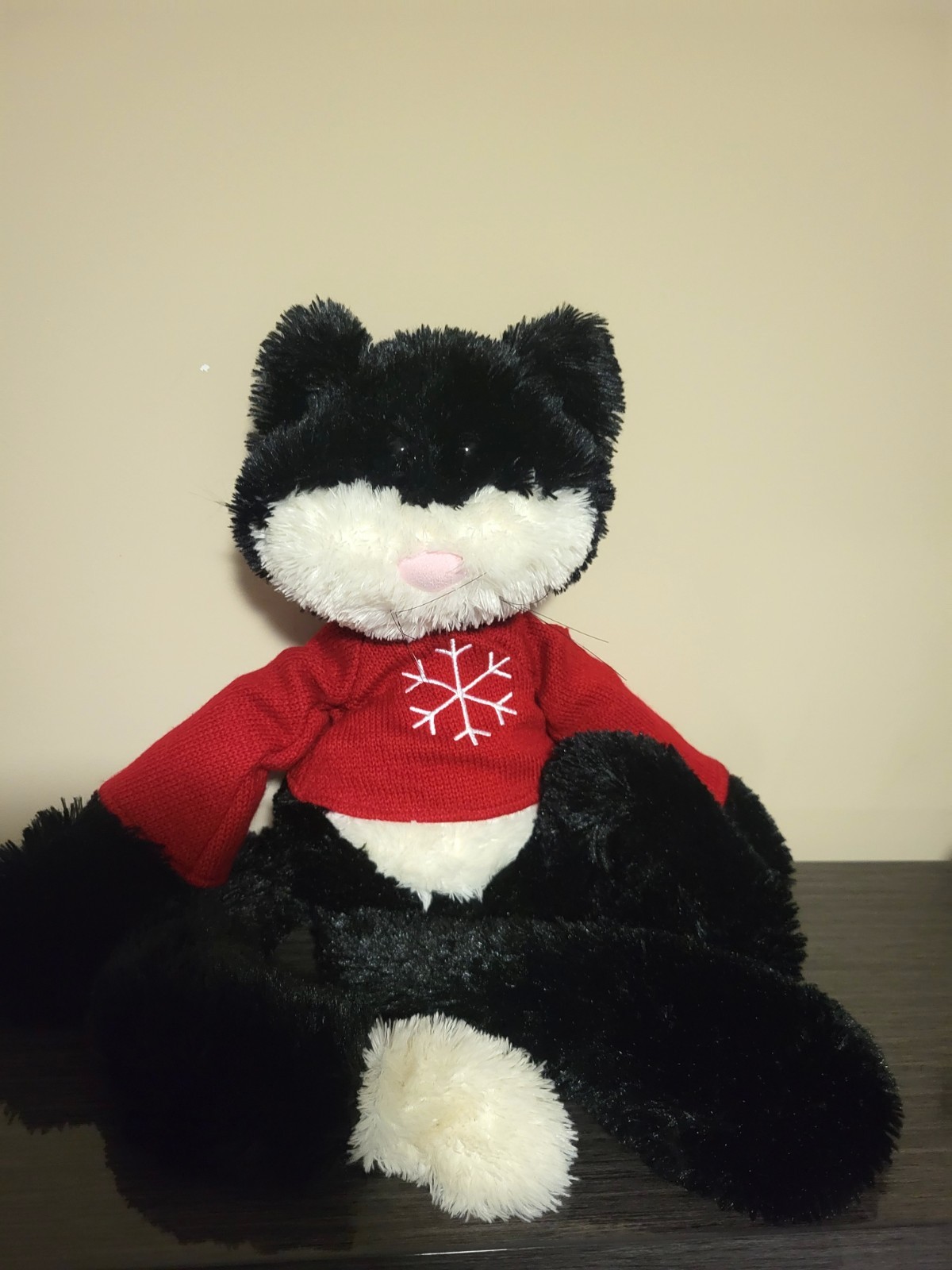 Jellycat Black Loopie Cat - EUC Jellycat Black Loopie Cat - EUC