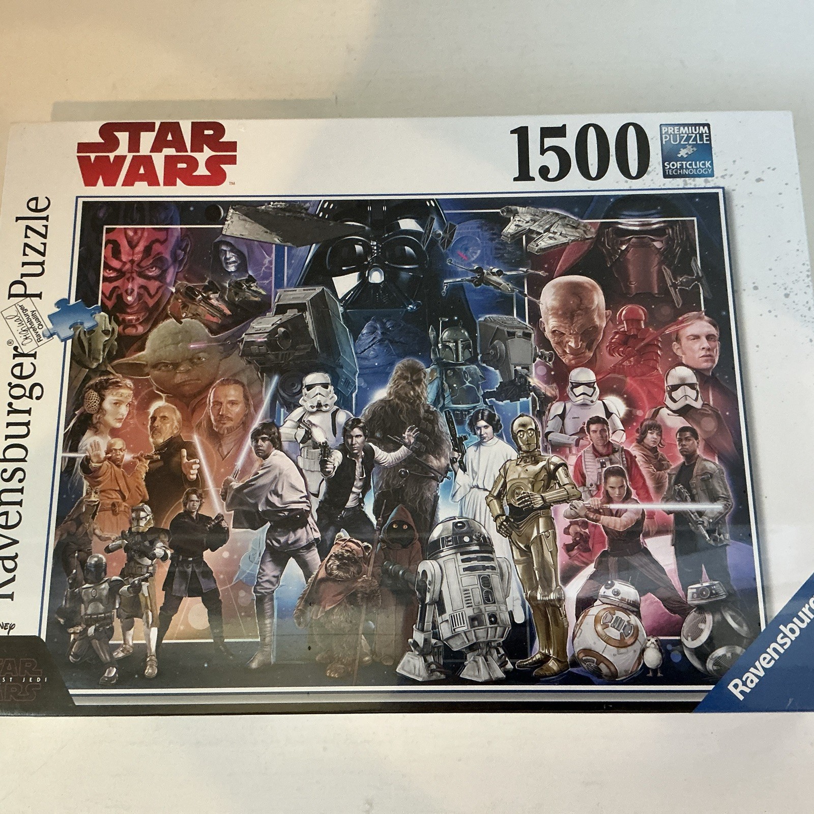 Ravensburger Star Wars The Last Jedi Jigsaw Puzzle 1500 PC Sci-Fi New Sealed