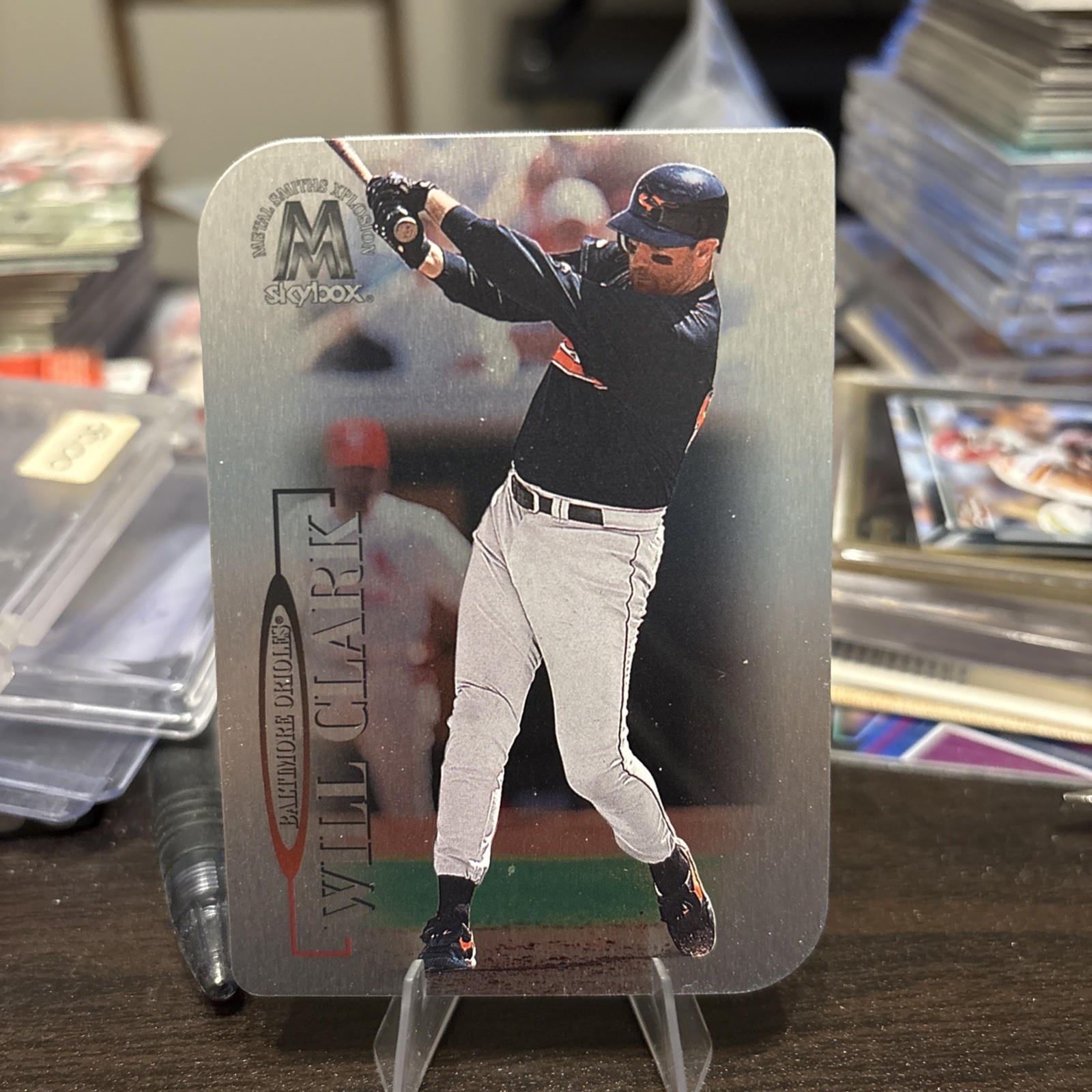 Will Clark 1999 Skybox Molten Metal Xplosion #31 San Francisco Giants Will Clark 1999 Skybox Molten Metal Xplosion #31 San Francisco Giants