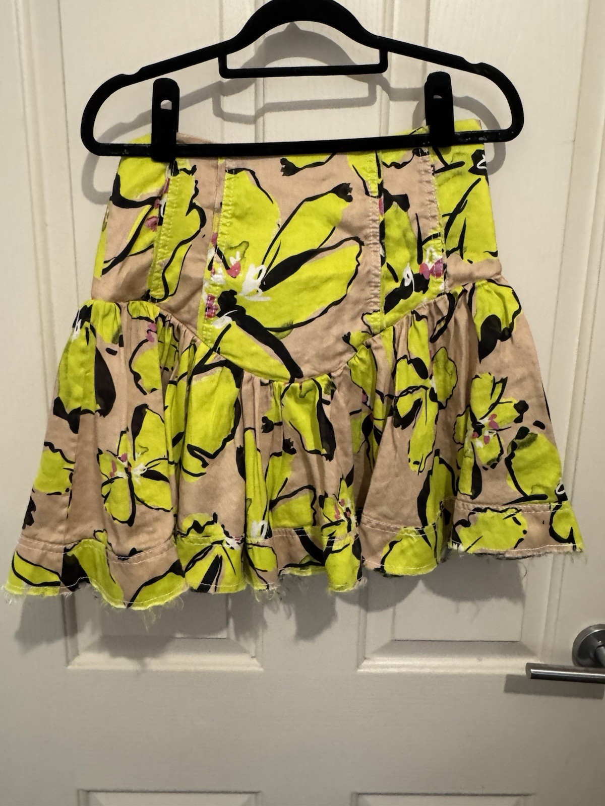 Aje Pelicano Citrus Shirt Size 10 Mini Multicoloured Zip Designer Viscose