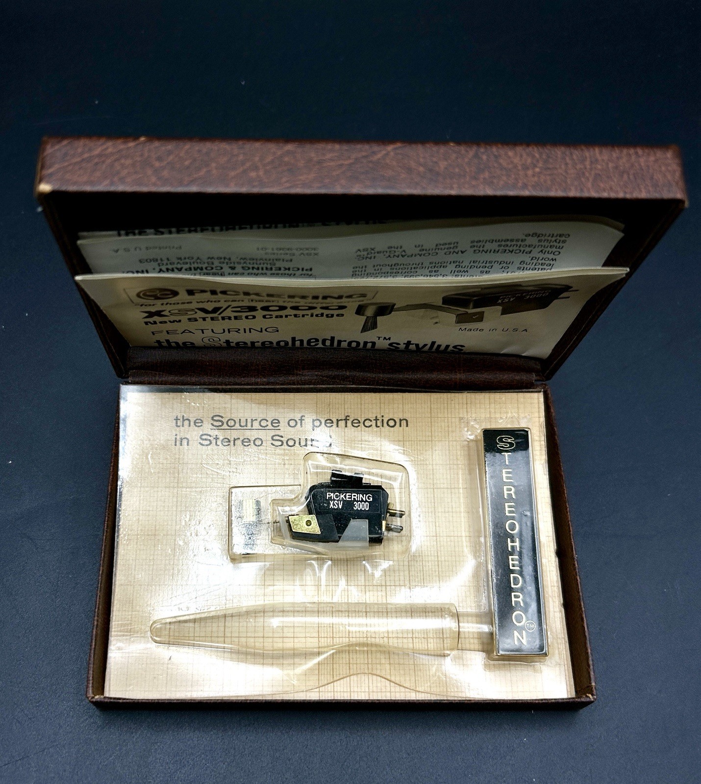Pickering XSV-3000 Stereohedron Stylus w/ Low Hours Original Box Excellent Pickering XSV-3000 Stereohedron Stylus w/ Low Hours Original Box Excellent