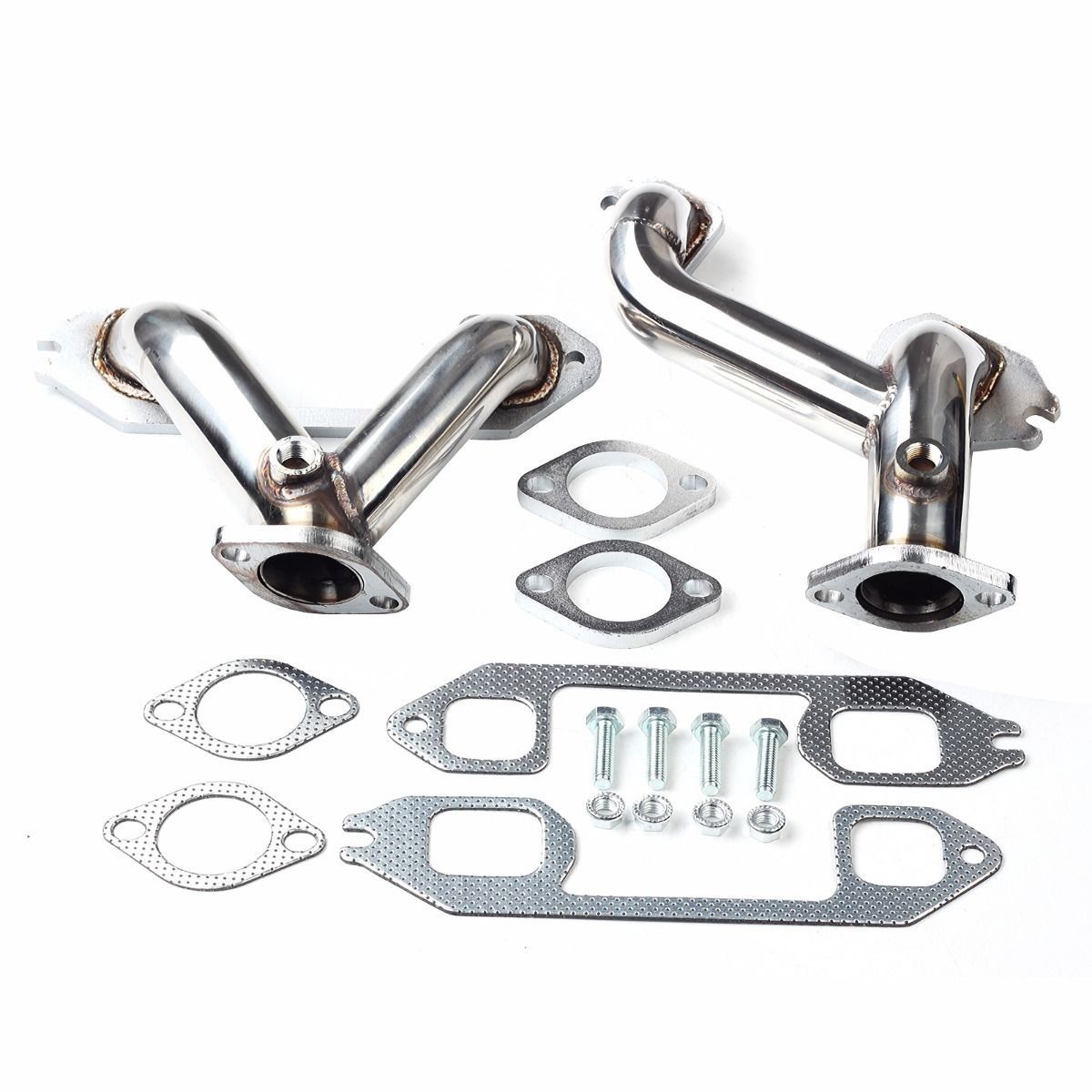 Pair for 1937-1962 Chevy 216/235/261 6 Cylinder Stainless Exhaust Headers Kit US