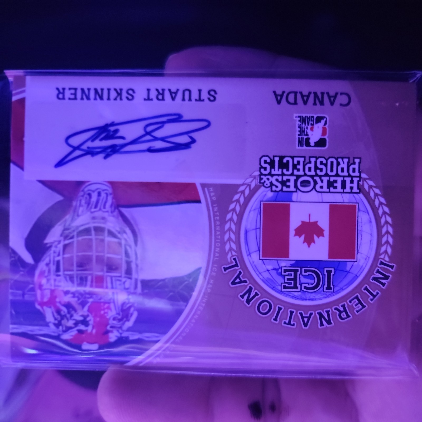 Stuart Skinner ~ 2016-17 Leaf ITG International Ice II-SS1