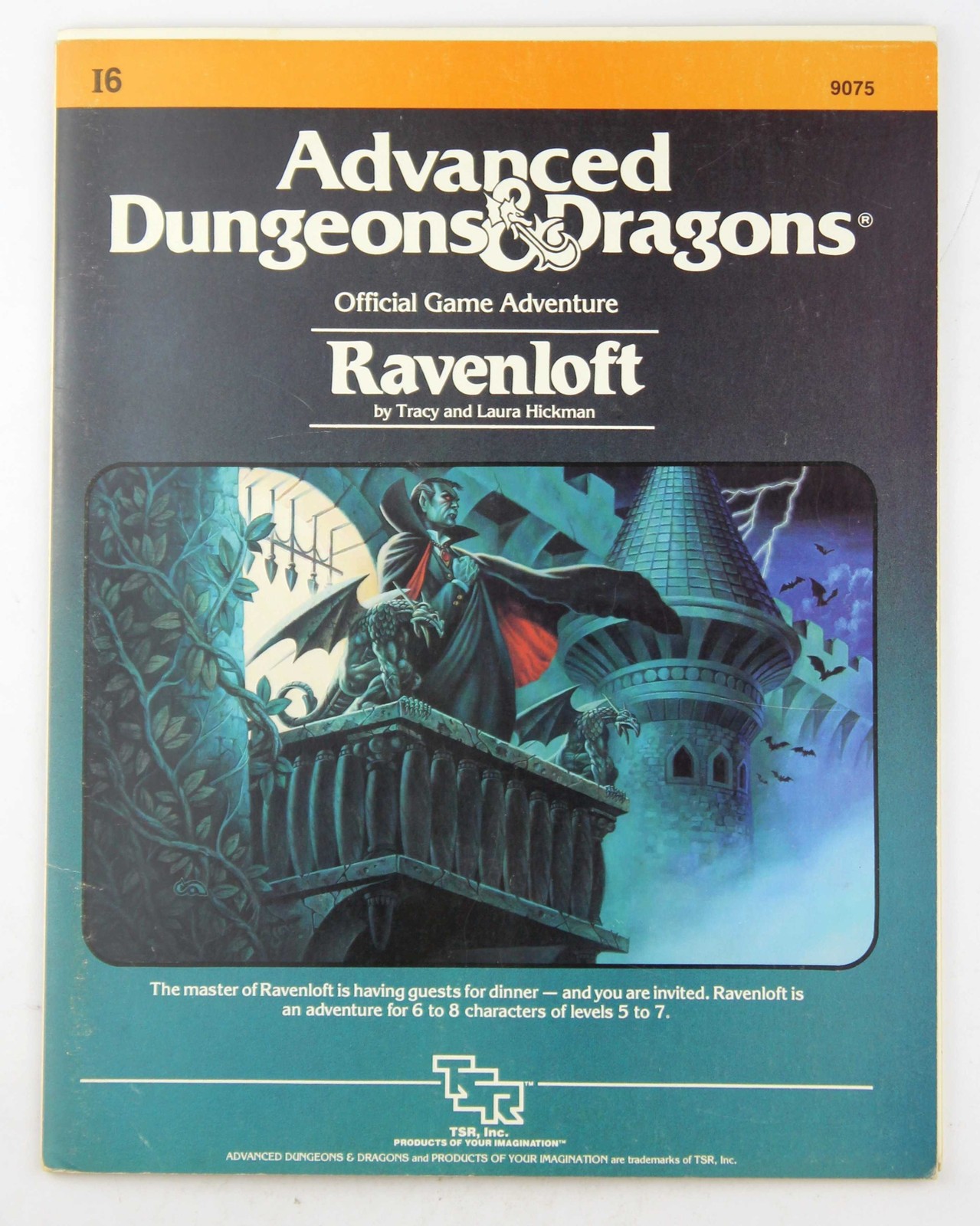 AD&D I6 Ravenloft VG+ Tracy HIckman, Laura Hickman ORIGINAL