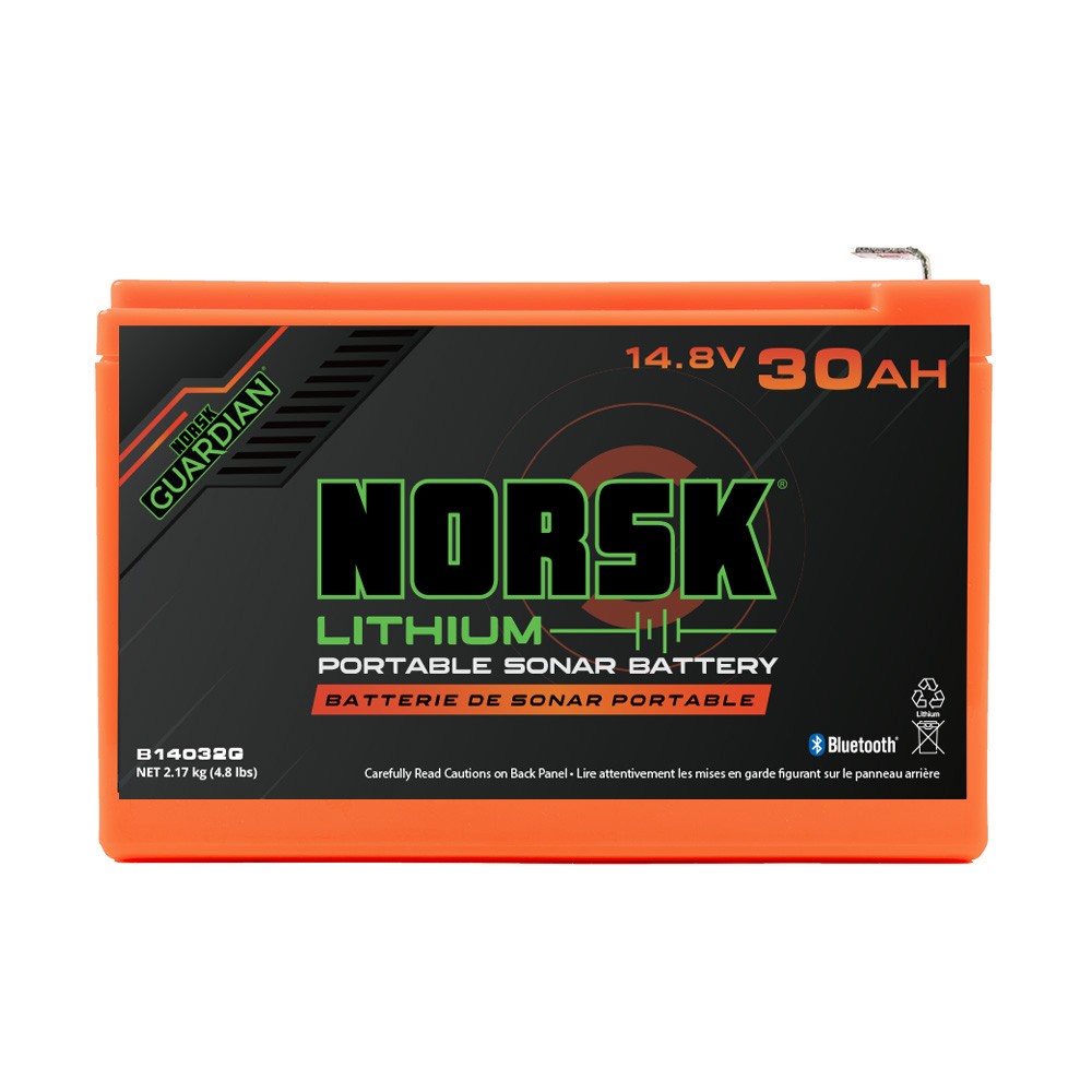 Norsk Inc Battery Portable Sonar 14 Volt Spade Top Terminal Charger B14032C Norsk Inc Battery Portable Sonar 14 Volt Spade Top Terminal Charger B14032C