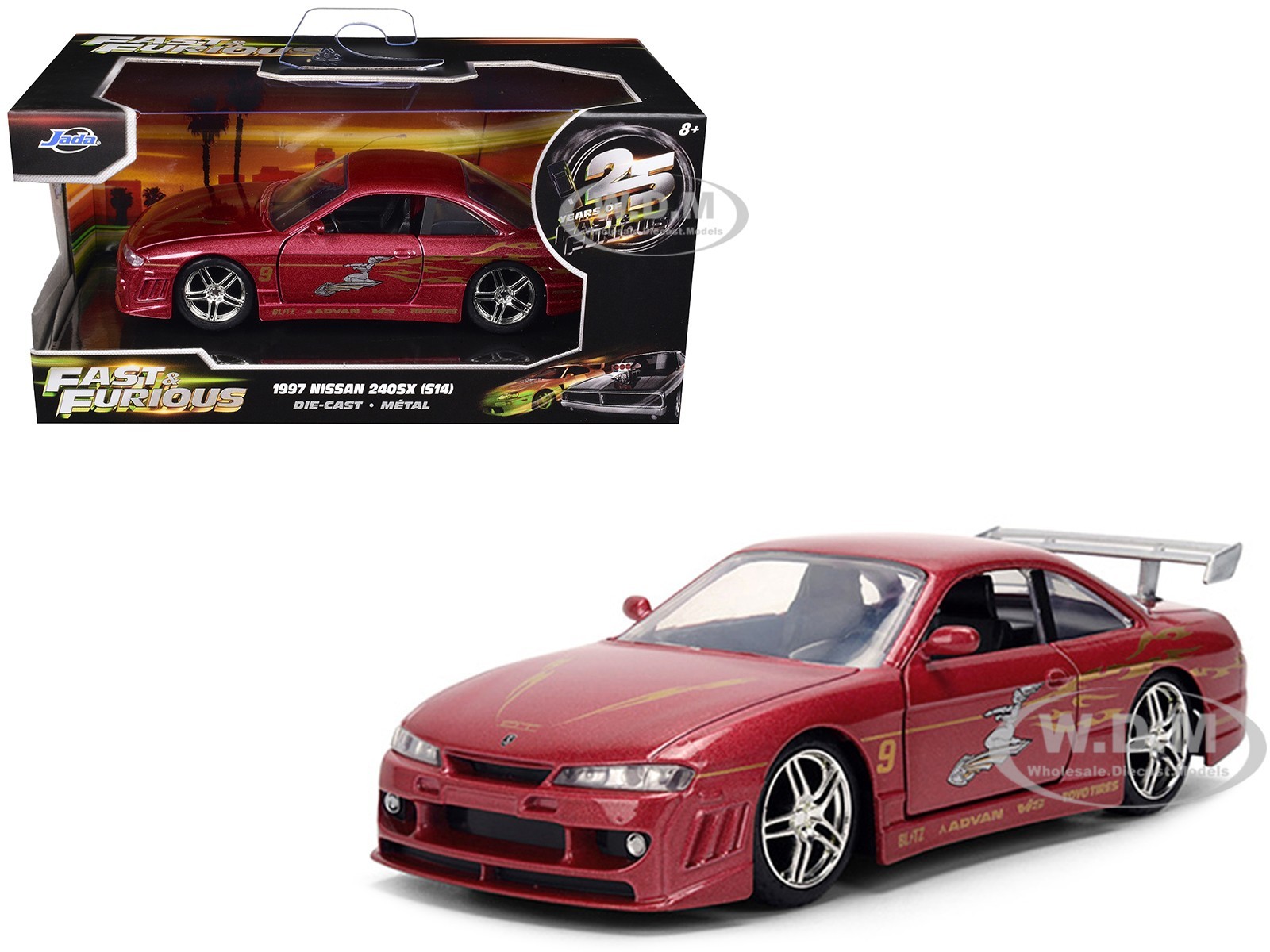 1997 NISSAN 240SX (S14) LIGHT RED \ 1997 NISSAN 240SX (S14) LIGHT RED \