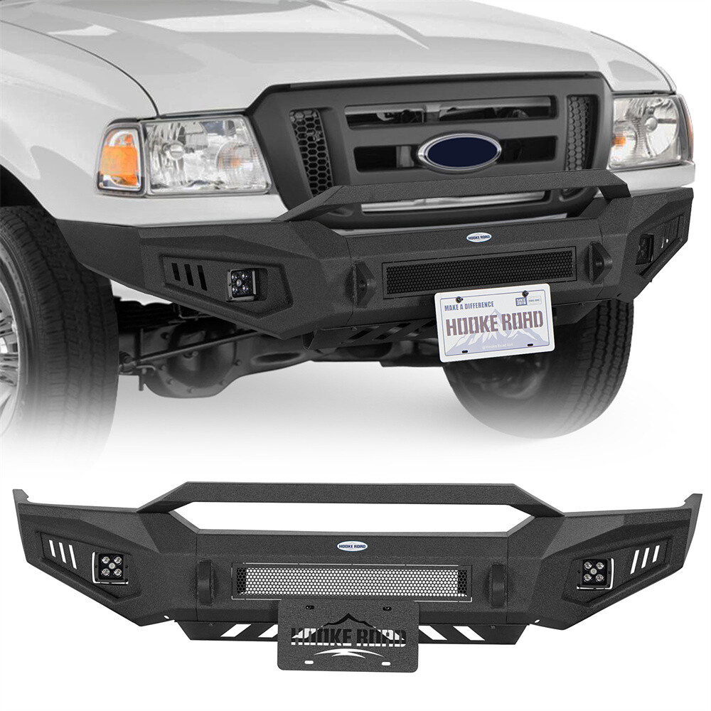 Offroad Steel Front Bumper /Rear Back Bumper Fit 1998-2011 Ford Ranger Fleetside