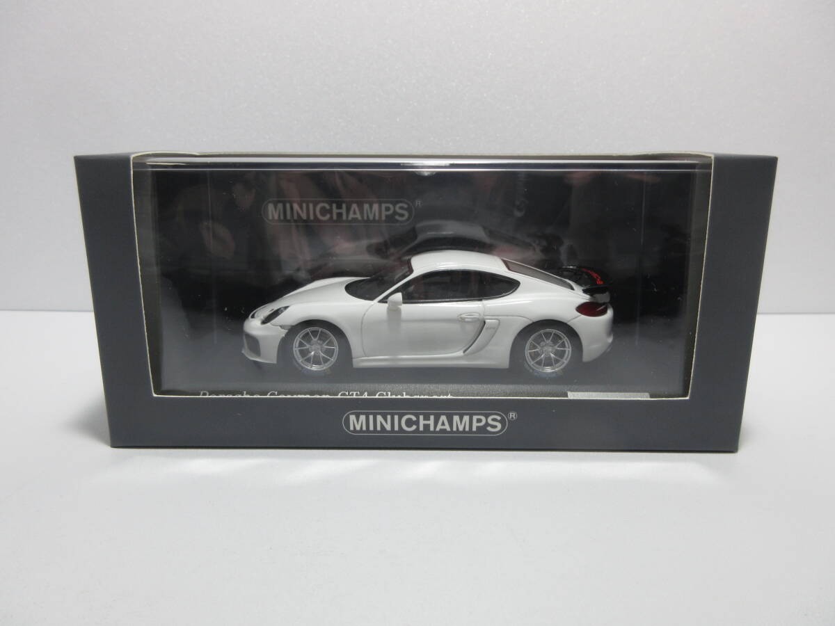 1/43  Minichamps Porsche Cayman GT4 Club Sport White 603305