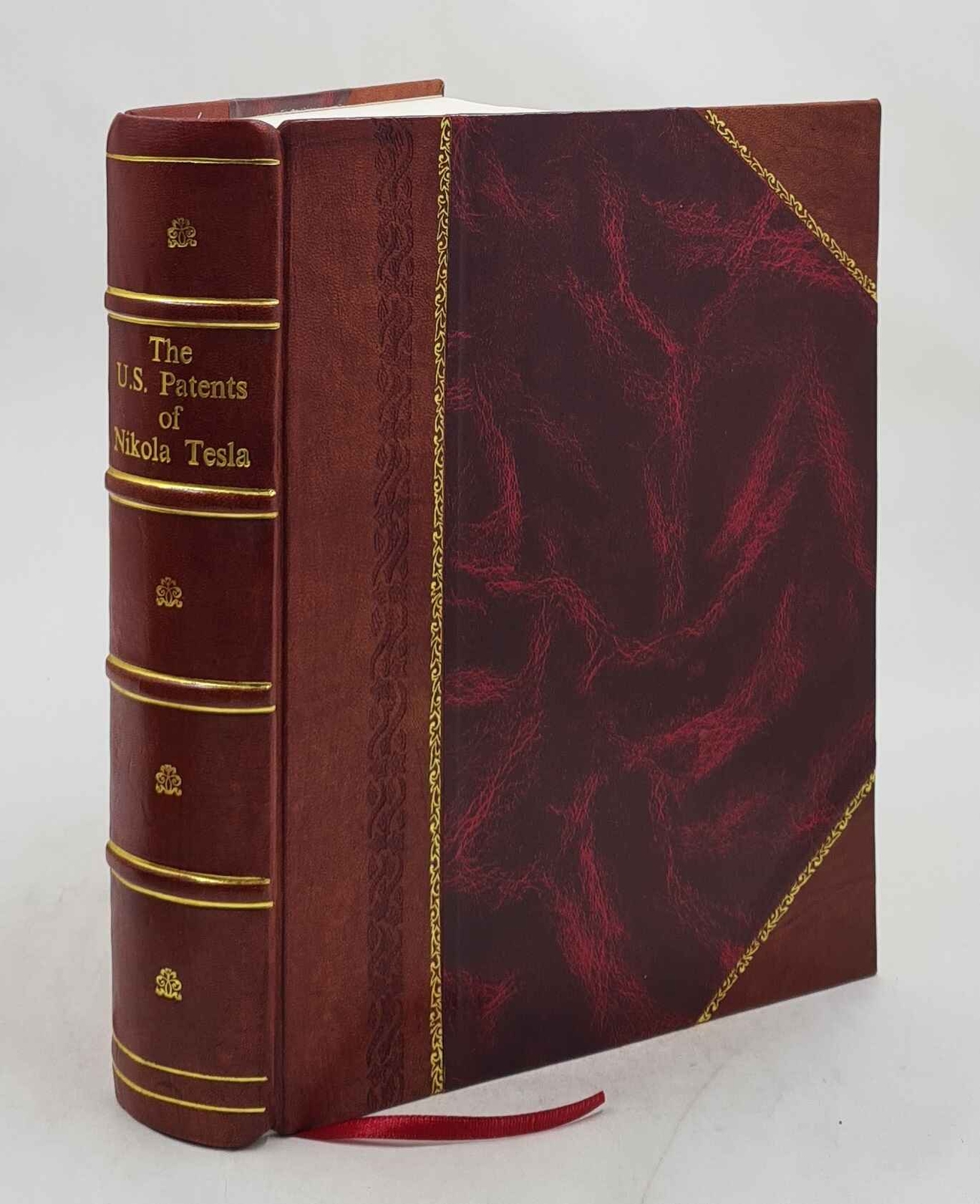 Complete Us Patents Of Nikola Tesla Free Energy Electricity Alte [Leather Bound]