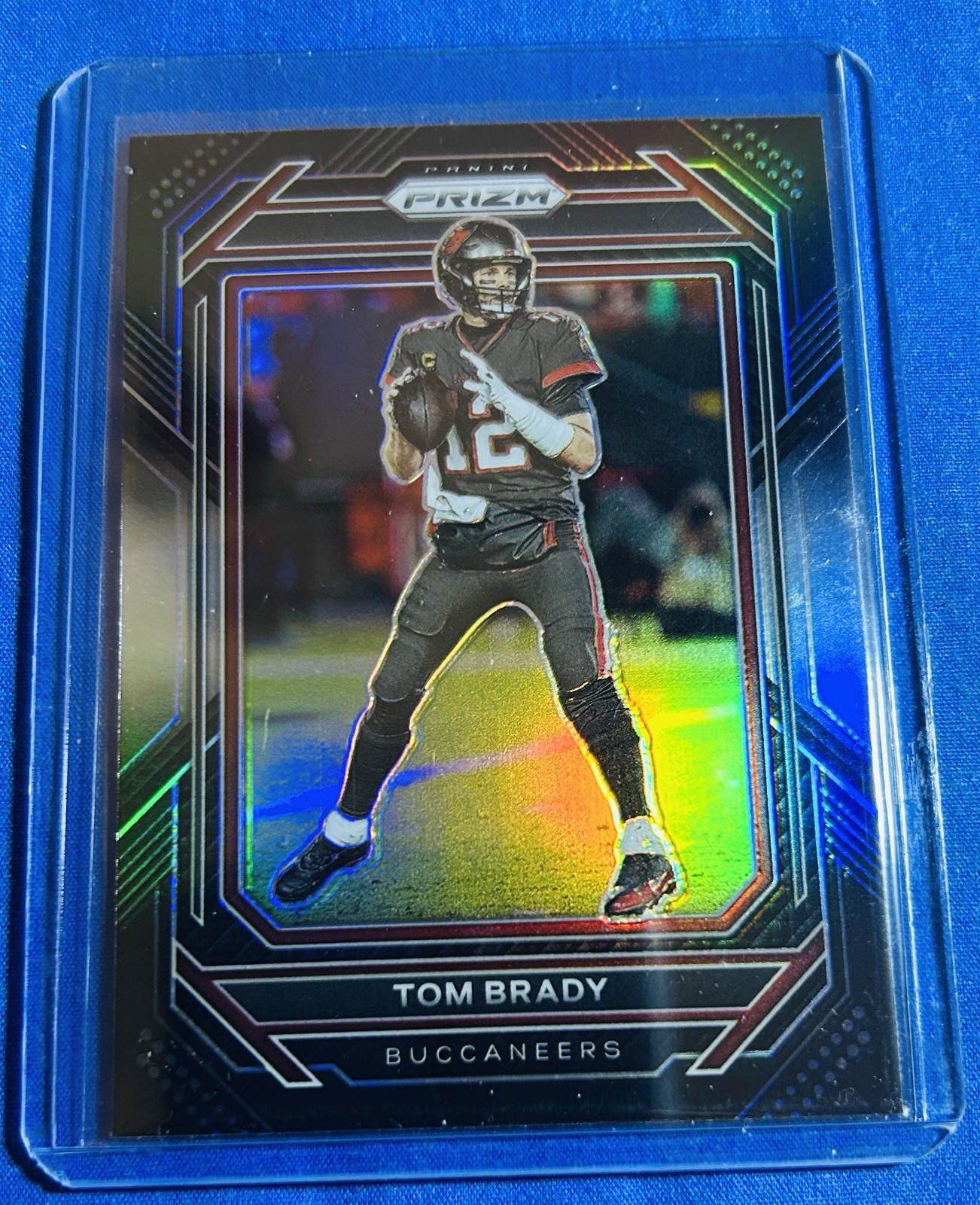 2022 Panini Chronicles - Prizm Black Tom Brady #PB-2 