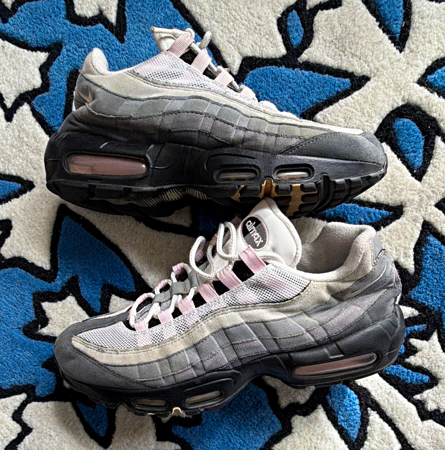 Nike Air Max 95 2020 Pink Foam Men’s Low Top Sneakers Gray/Black CJ0588-001