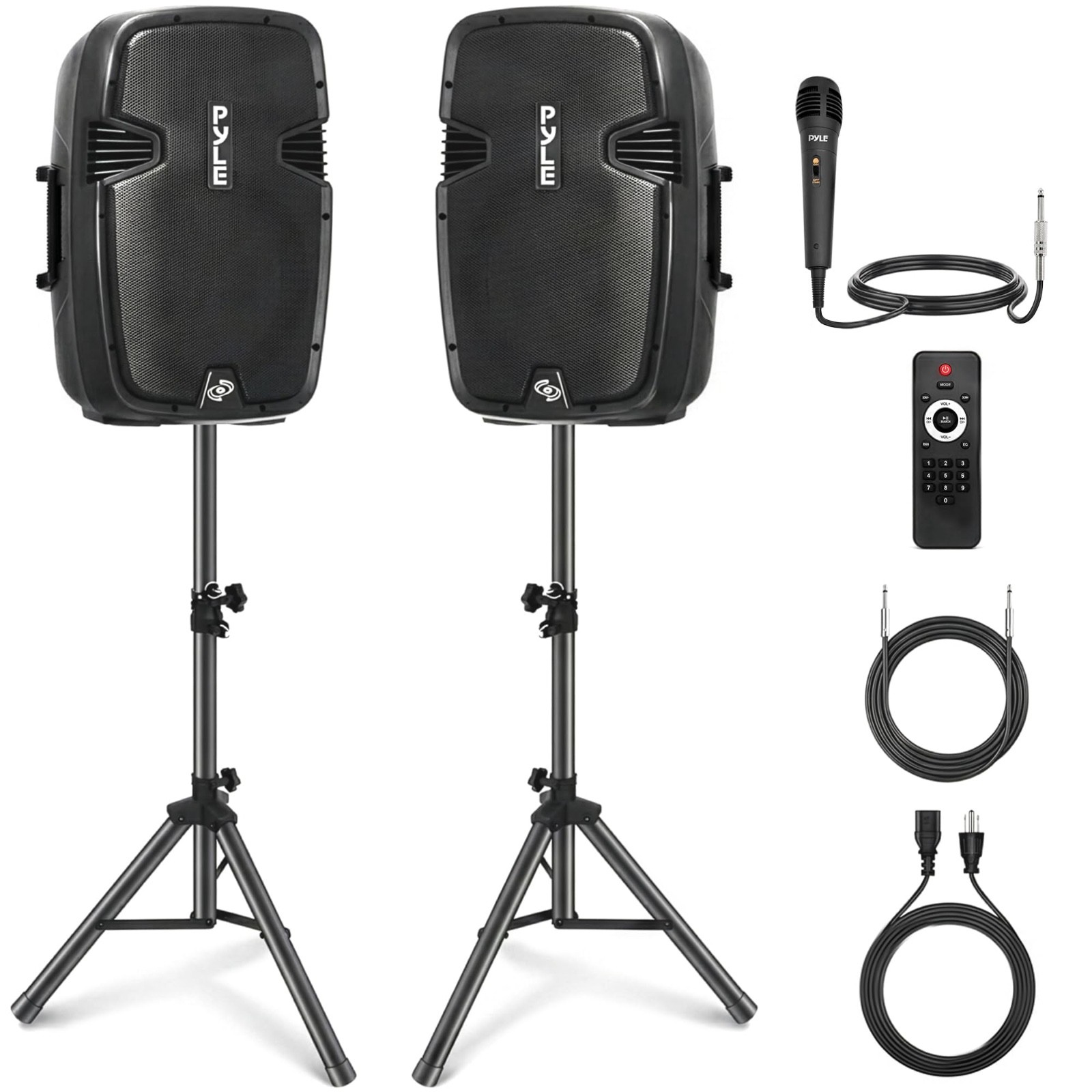 Pyle wireless portable PA speaker system 1800W