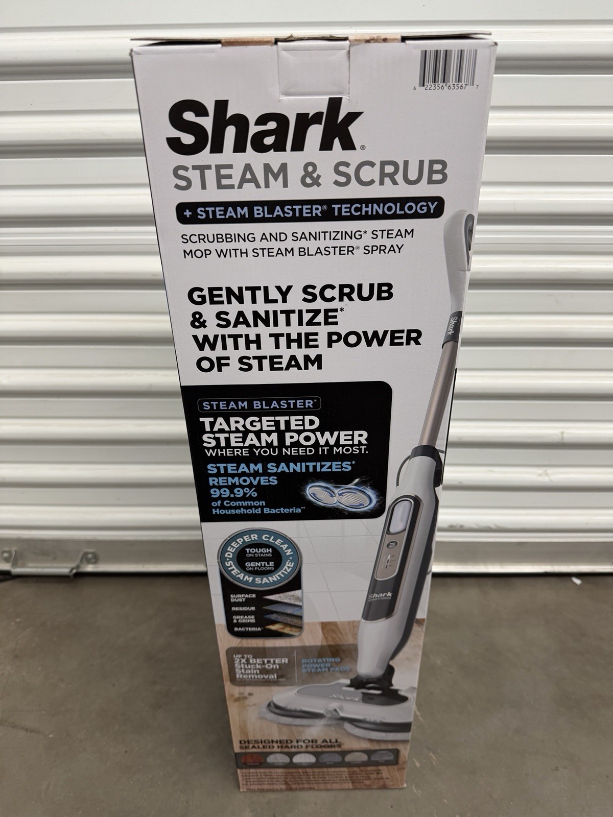 NEW Shark Steam & Scrub All-in-One Steam Mop Steam Blaster S8201 NEW Shark Steam & Scrub All-in-One Steam Mop Steam Blaster S8201