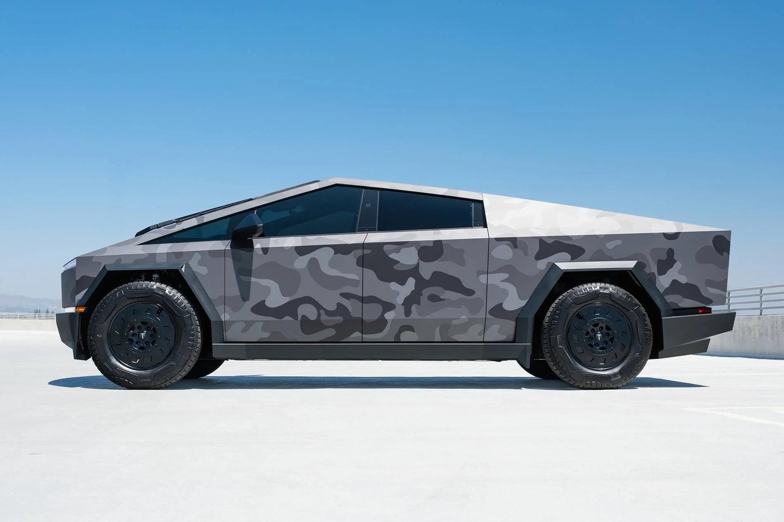 Nebula Camo For Cybertruck DIY PreCut Paint Protection Film PET 8Mil Wrap Color