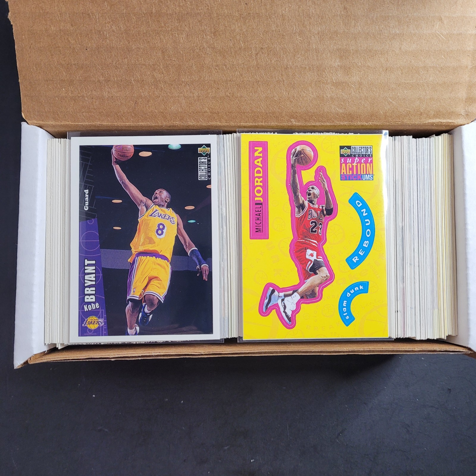 1996-97 Upper Deck Collectors Choice Basketball Series 1 & 2 Hand Collected Set