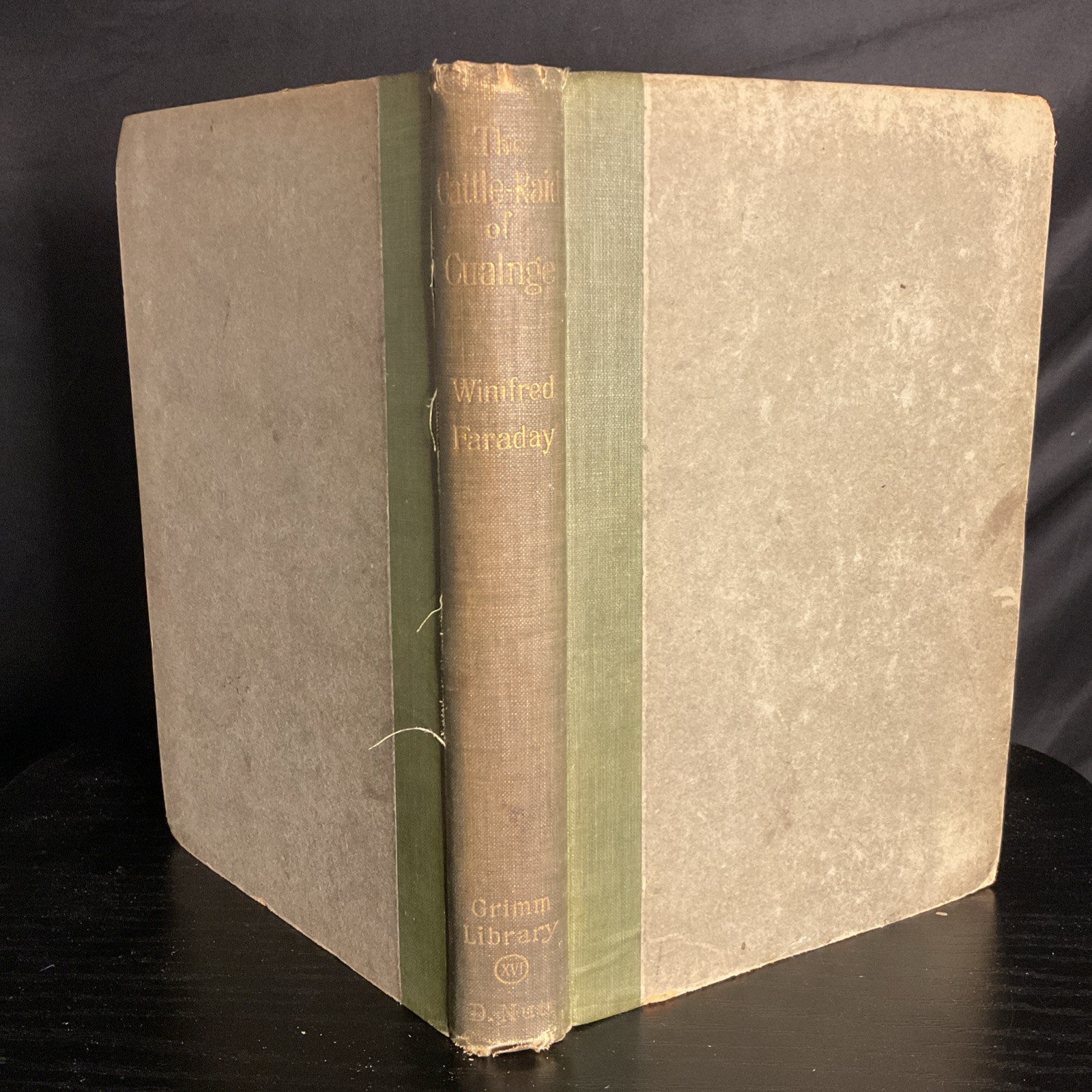 RARE 1904 SIGNED 1st Ed The Cattle-Raid of Cualnge Winifred Faraday Táin Bó
