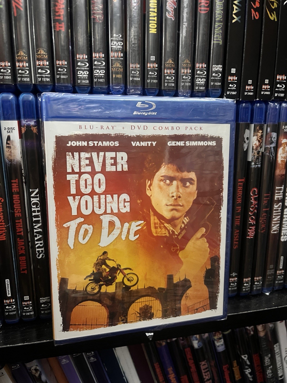 Never Too Young to Die (Blu-ray, 1986)