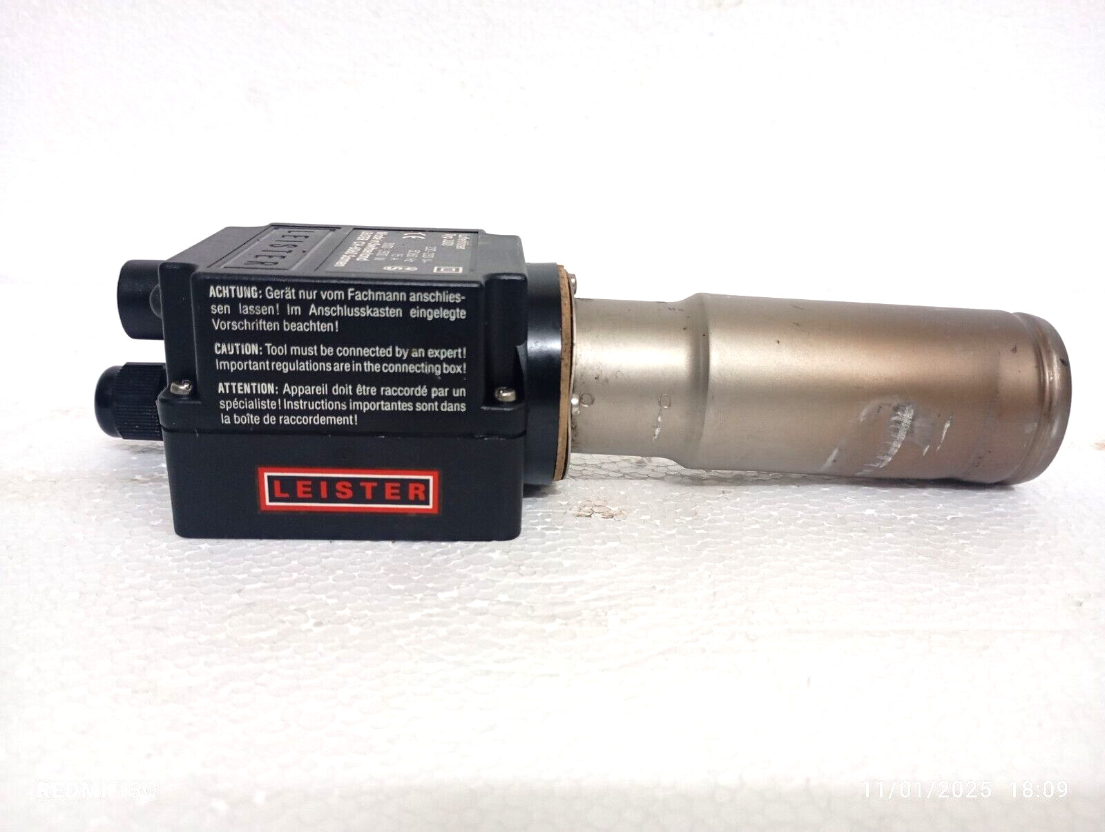 LEISTER CH-6060 Lufterhitzer Type 3000 AIR HEATER 220-230V, 50/60Hz, 15A LEISTER CH-6060 Lufterhitzer Type 3000 AIR HEATER 220-230V, 50/60Hz, 15A