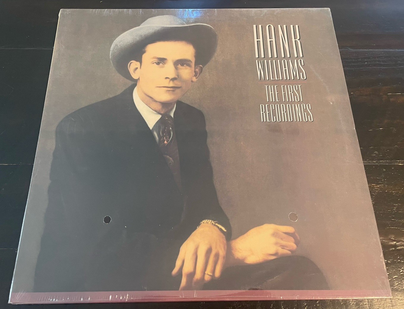 HANK WILLIAMS THE FIRST RECORDINGS NEW SEALED LP VINYL ALBUM 1986