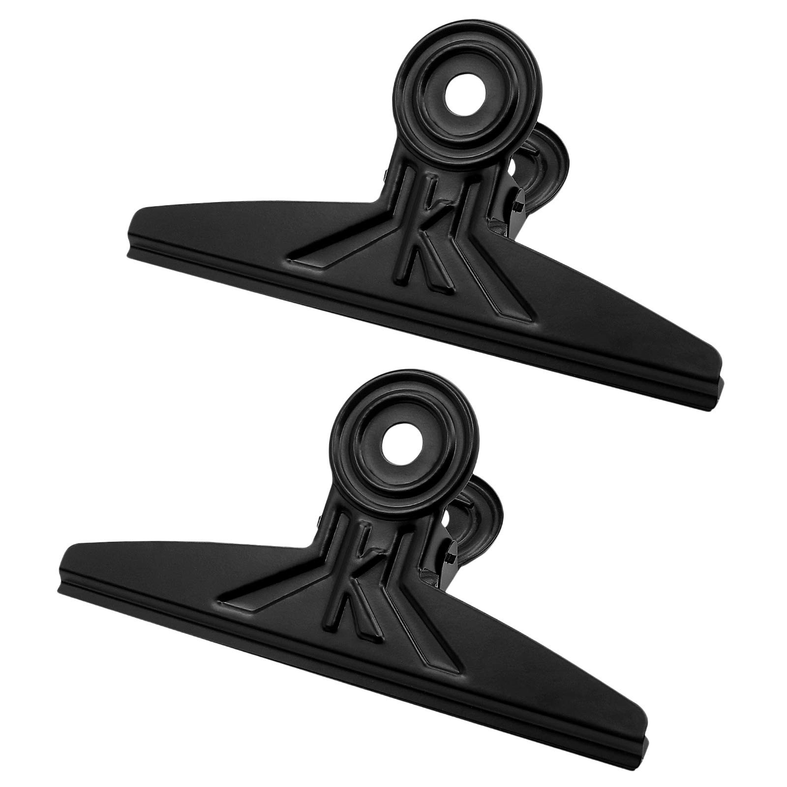 Coideal Extra Large Bulldog Clips - 2 PCS 20cm Long Jumbo 7 7/8 Inch, Black