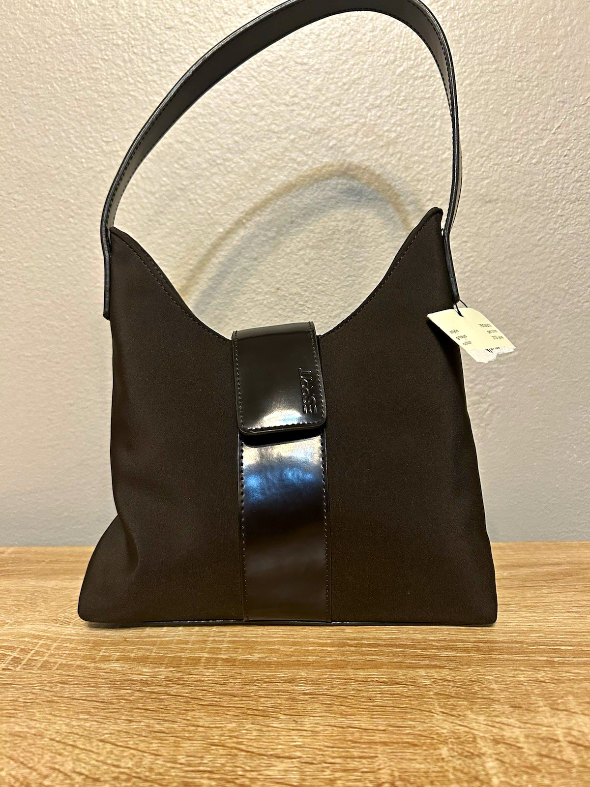Vintage Y2K Esprit Get Trim Java Brown Hobo Shoulder Bag NWT 7603831