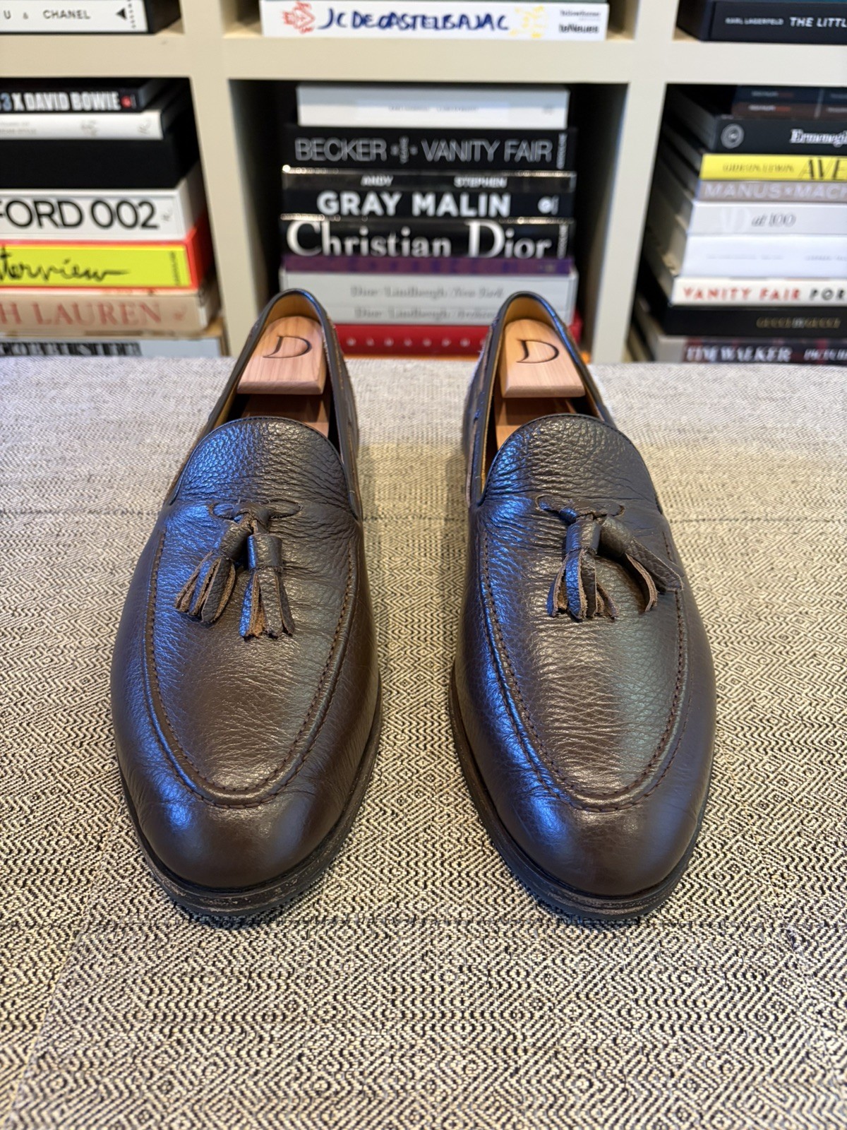 The Armoury Spigola Calf “Leggera” Tassel Loafer - Dark Brown Grain UK 10 US 11 The Armoury Spigola Calf “Leggera” Tassel Loafer - Dark Brown Grain UK 10 US 11