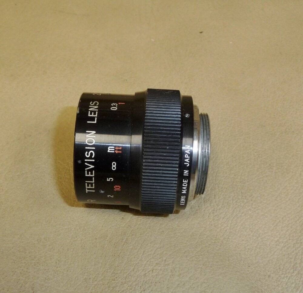 Cosmicar TV Lens 1:1.8 Made In Japan 25mm Good Condition No. 19542
