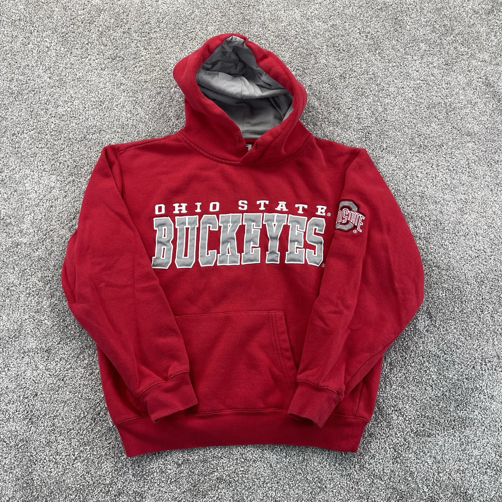 Vintage Ohio State Buckeyes Hoodie Womens Small Stitched Cotton Blend Pullover Vintage Ohio State Buckeyes Hoodie Womens Small Stitched Cotton Blend Pullover