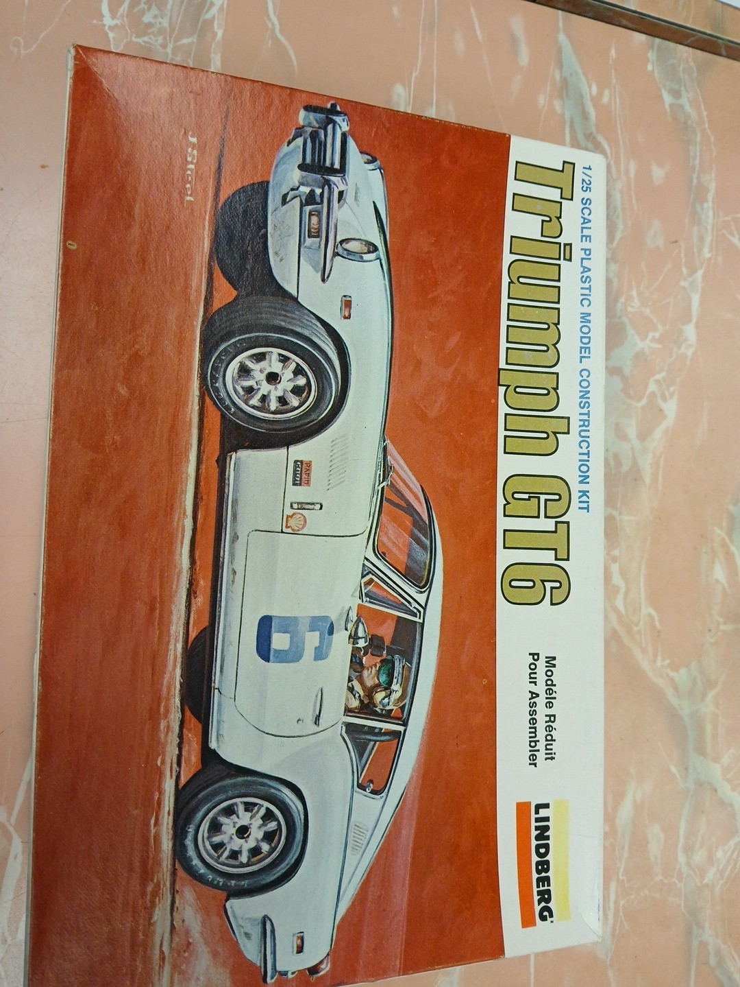 Lindberg Triumph GT6 1/25 Model Kit OPEN BOX LOOSE PARTS TAKING OFFERS Lindberg Triumph GT6 1/25 Model Kit OPEN BOX LOOSE PARTS TAKING OFFERS
