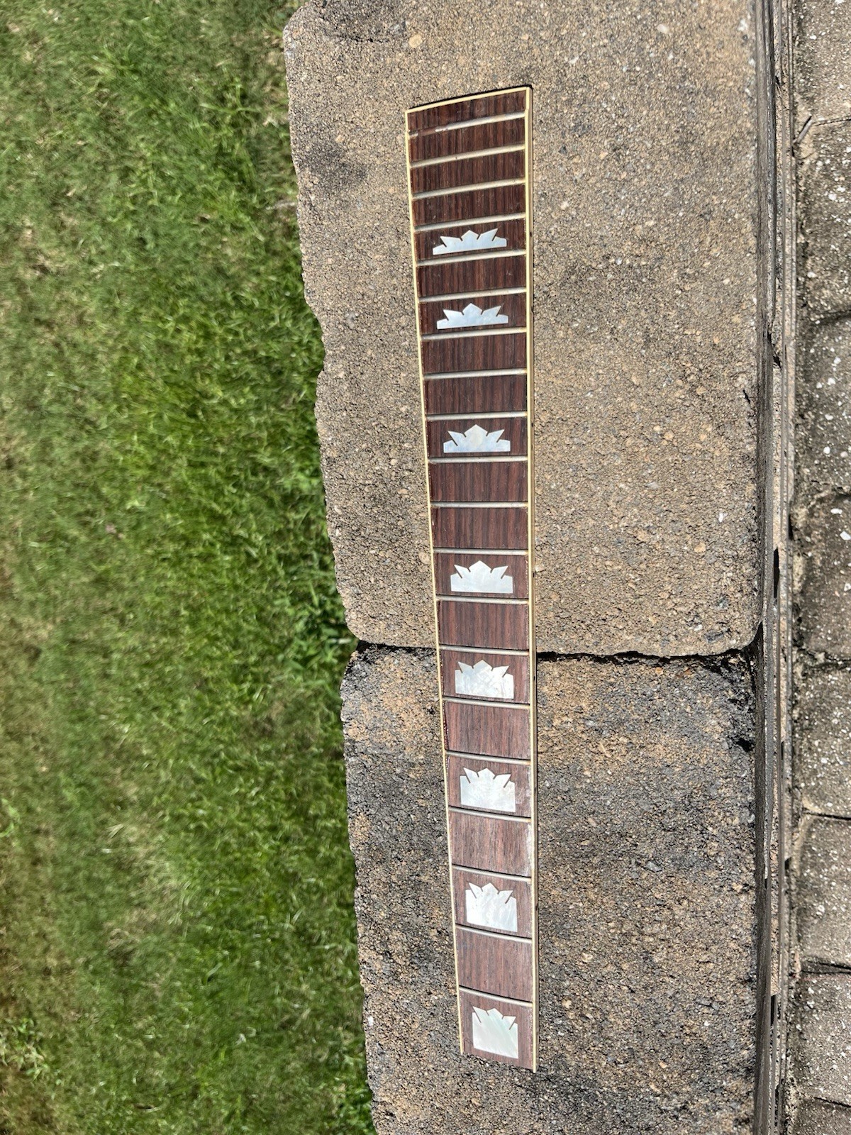 Vintage Gibson Tal Farlow Guitar Fretboard Project