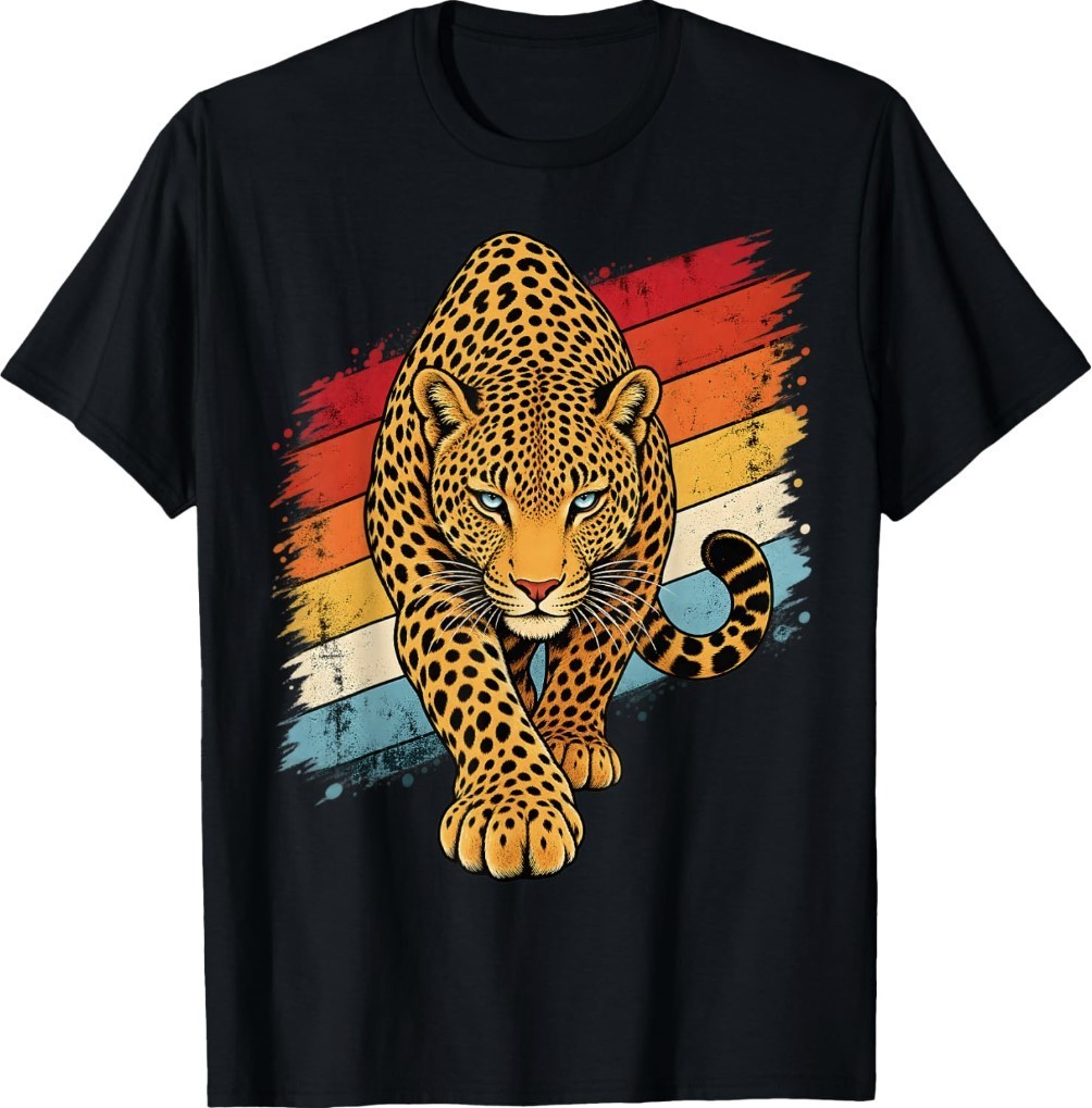 Tiger Retro Sunset Wild Nature Adventure Animal Art T-Shirt Tiger Retro Sunset Wild Nature Adventure Animal Art T-Shirt