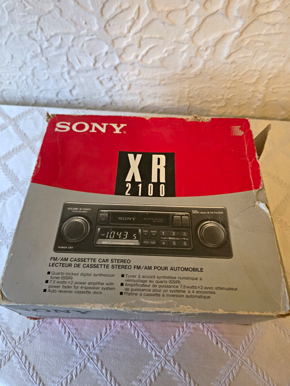SONY XR 2100 (Never Used, Never Opened) SONY XR 2100 (Never Used, Never Opened)