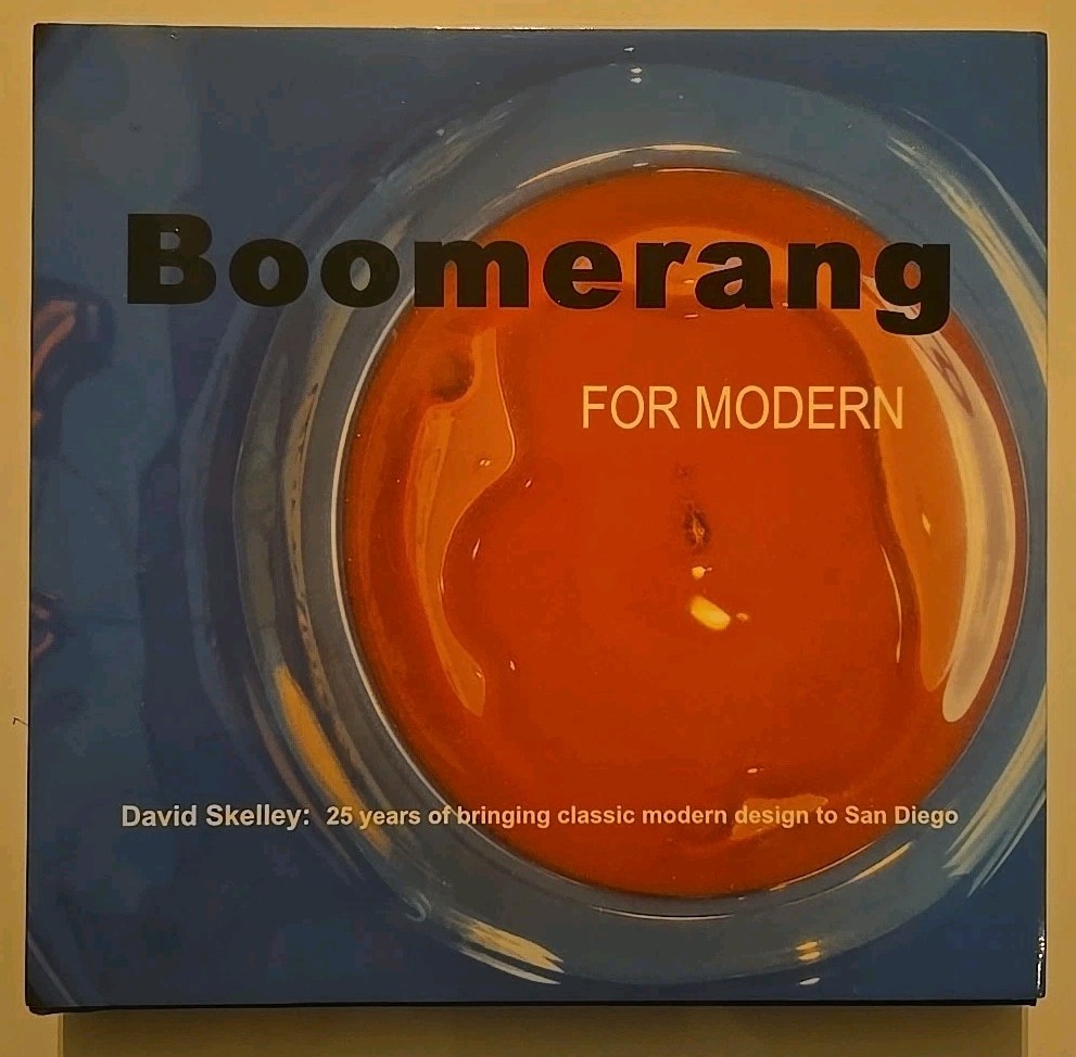 Boomerang For Modern David Skelley: 25 Years Bringing Classic Modern Design Rare