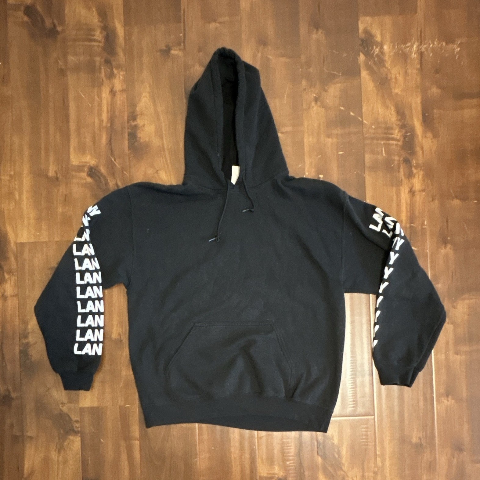 LANY So Bad I Love You Tour Hoodie Men’s Small  Sweater Pullover Black 