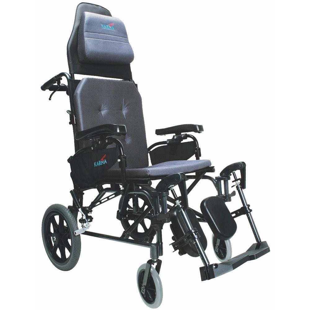 Karman Healthcare MVP502-20 Ergonomic V-Seat Reclining Wheelchair, Diamond...