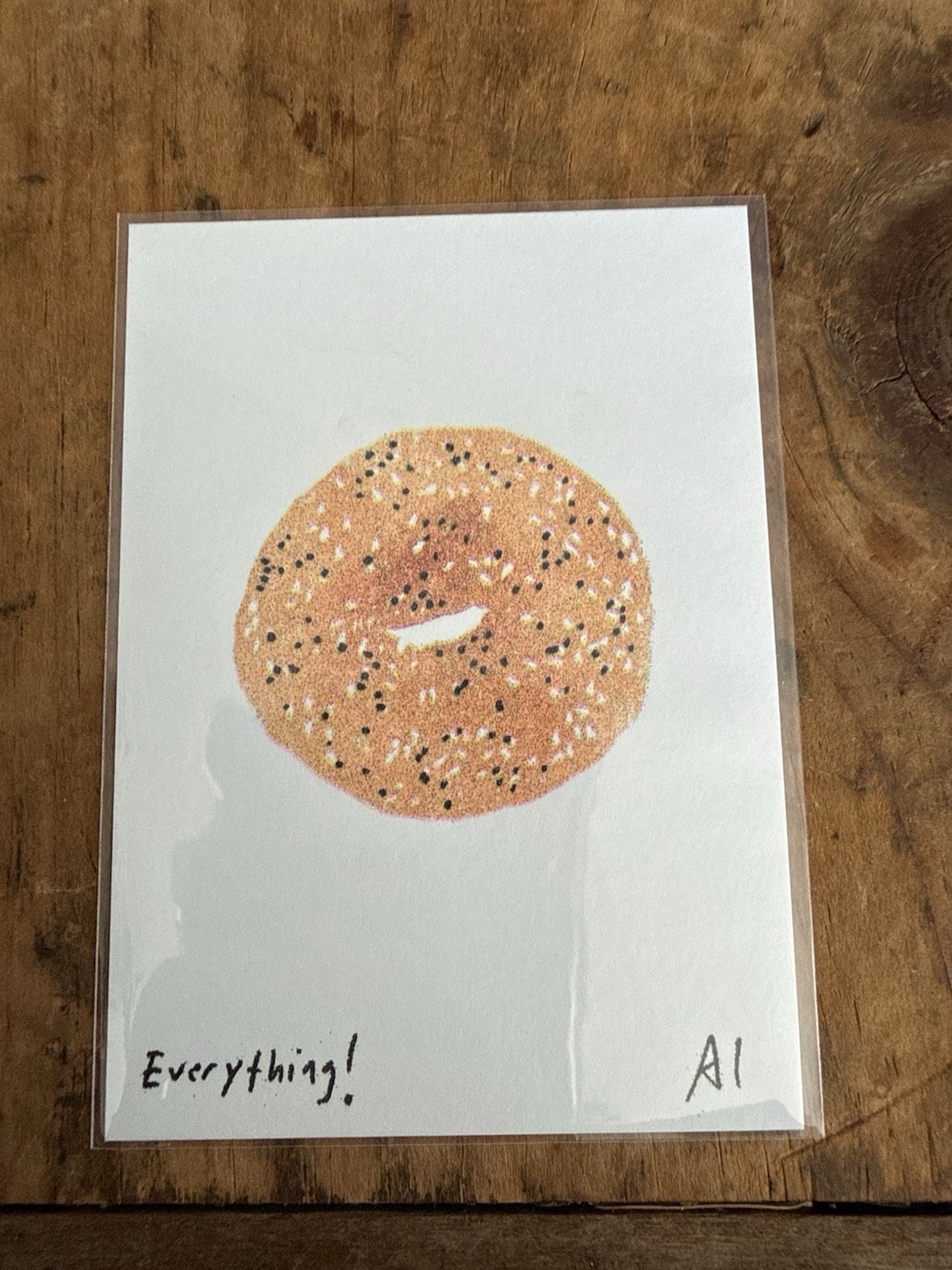 Ana Inc Anastasia Inciardi Mini Print - Everything Everything Bagel