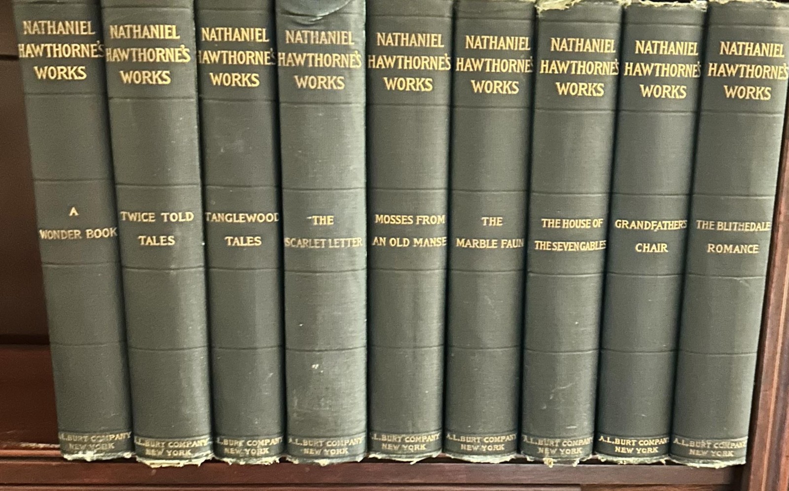 Nathaniel Hawthorne\'s Works - 9 Volumes by Nathaniel Hawthorne Nathaniel Hawthorne\'s Works - 9 Volumes by Nathaniel Hawthorne