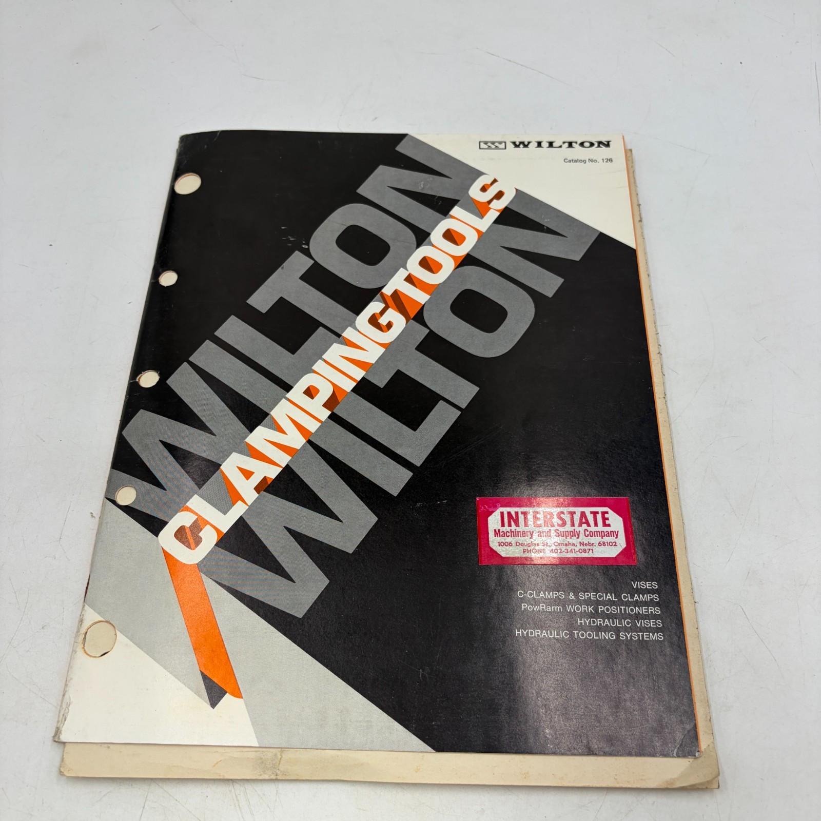 VINTAGE 1973 WILTON VISE AUTOMOTIVE SERVICE TOOLS CLAMP GRINDER CATALOG 126 VINTAGE 1973 WILTON VISE AUTOMOTIVE SERVICE TOOLS CLAMP GRINDER CATALOG 126