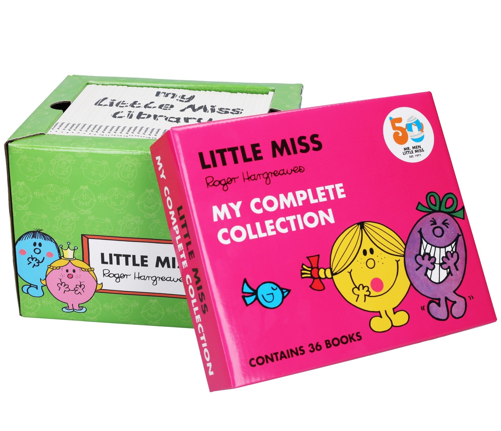 Little Miss 36 Books My Complete Collection Box Set - Ages 5-7 - Paperback