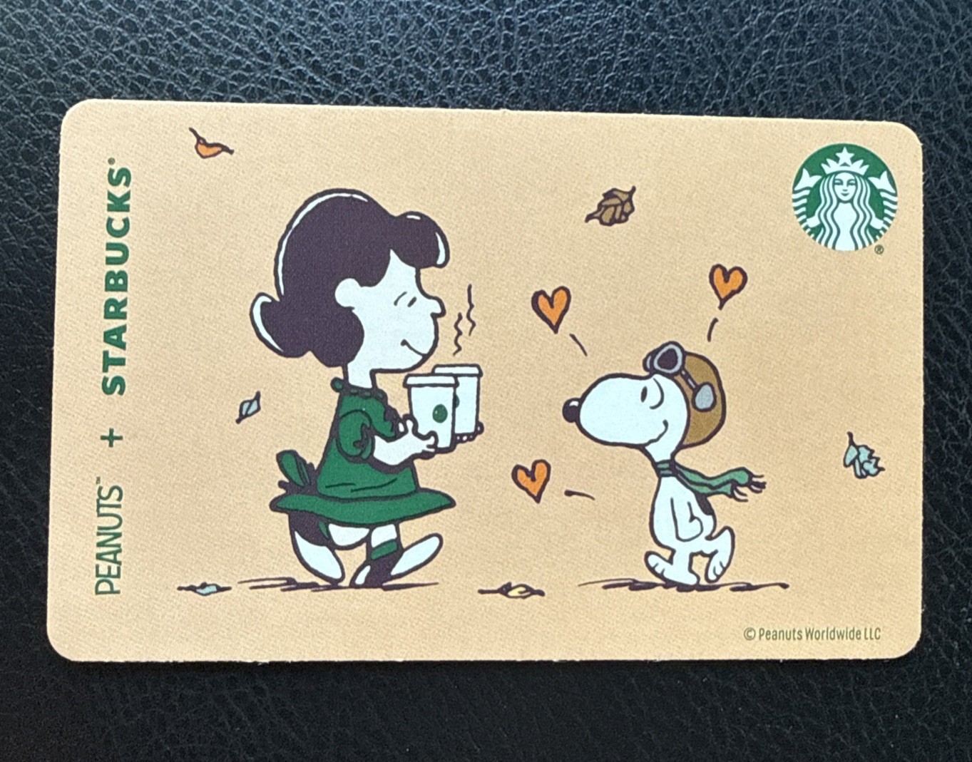 STARBUCKS + PEANUTS 2026 GIFT CARD NEW $0 loaded