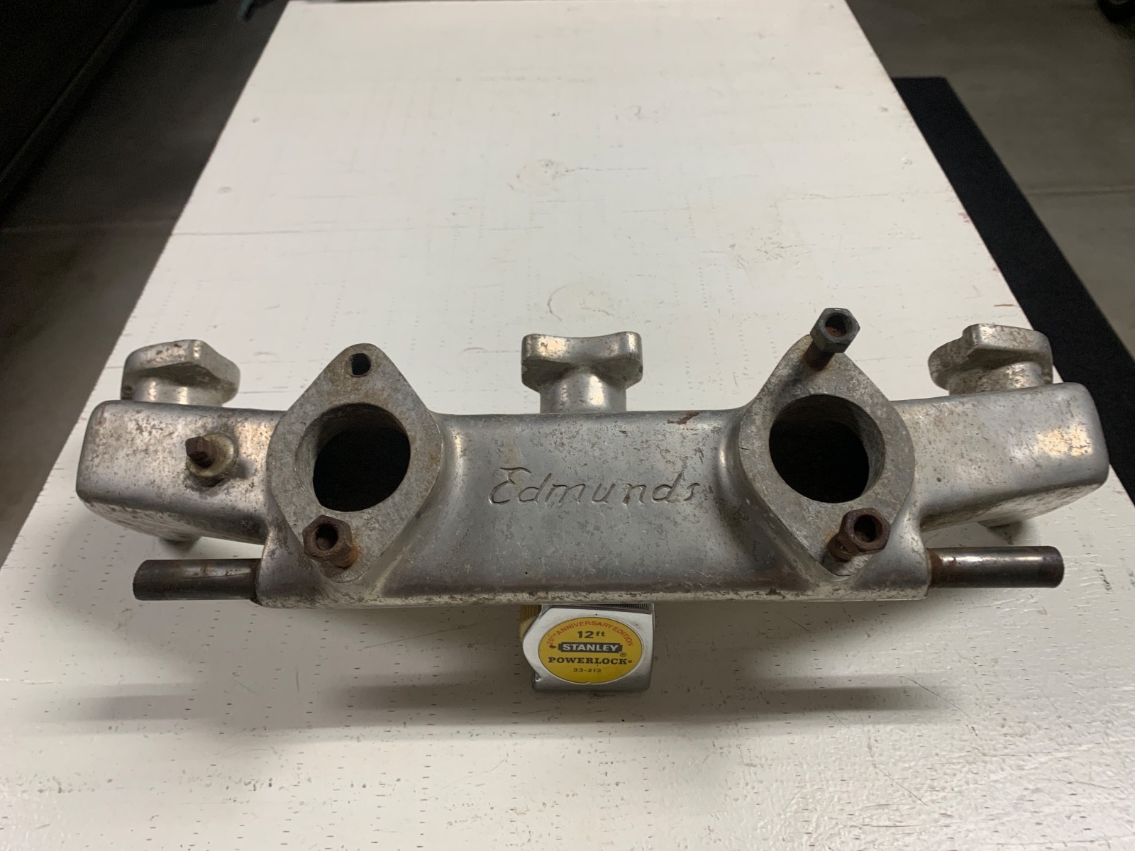 Vintage Edmunds Flathead Plymouth 2x1 Intake Manifold 218 and 230