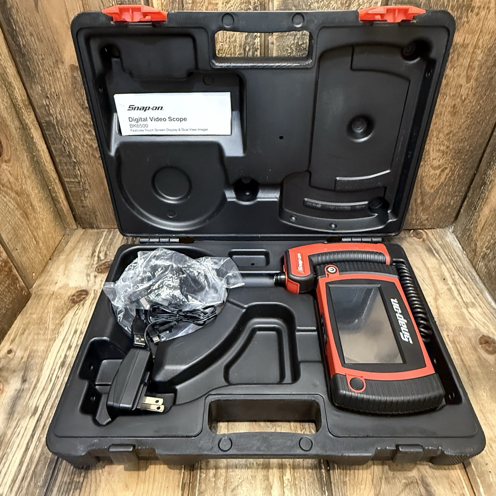 SNAP ON BK6500 DIGITAL VIDEO SCOPE TOUCH SCREEN DISPLAY (NO VIDEO SCOPE)
