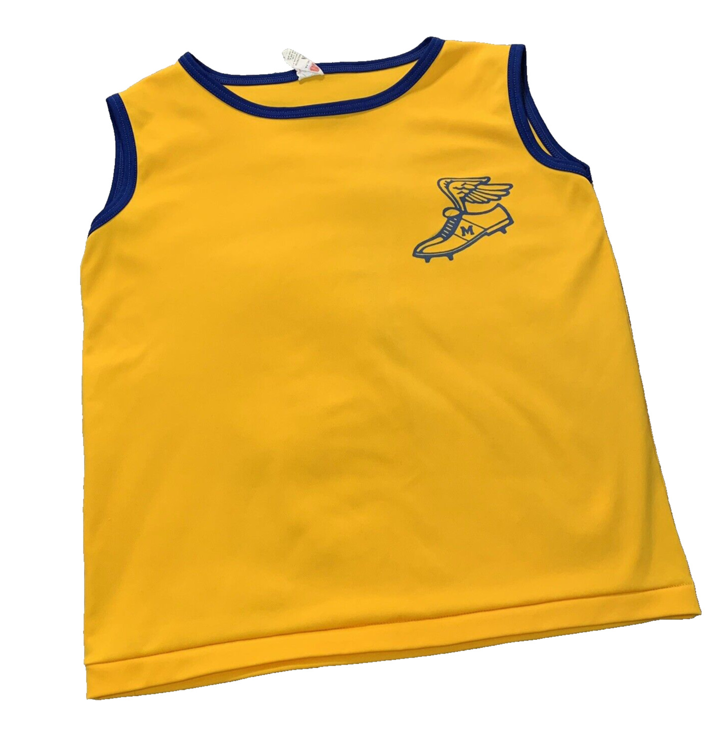 Vintage Jesco Williamsport Yellow Jersey Shirt Size Medium