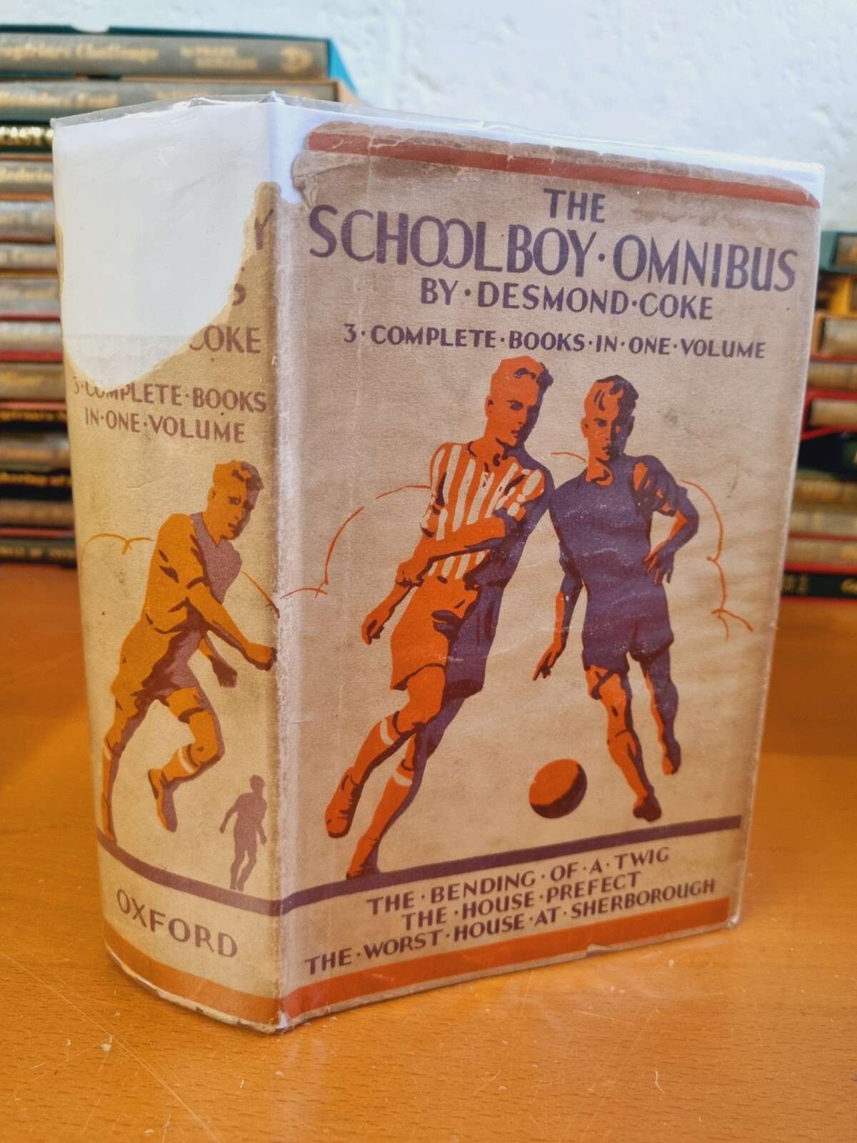 DESMOND COKE The Schoolboy Omnibus - 1st ed 1934 in dust jacket  - w